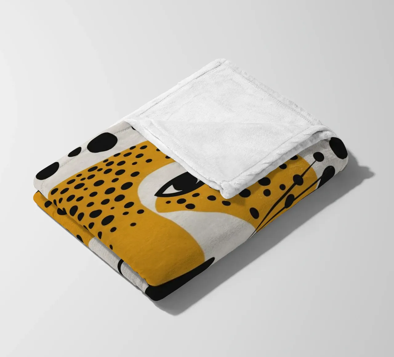 Boho Nursery 4 Leopard coperta in pile da Boho Print Collection