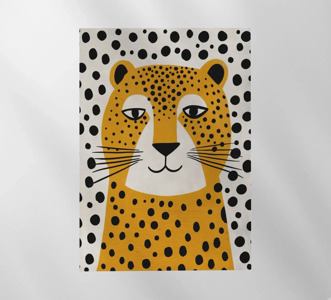Boho Nursery 4 Leopard pellicola backlit da Boho Print Collection