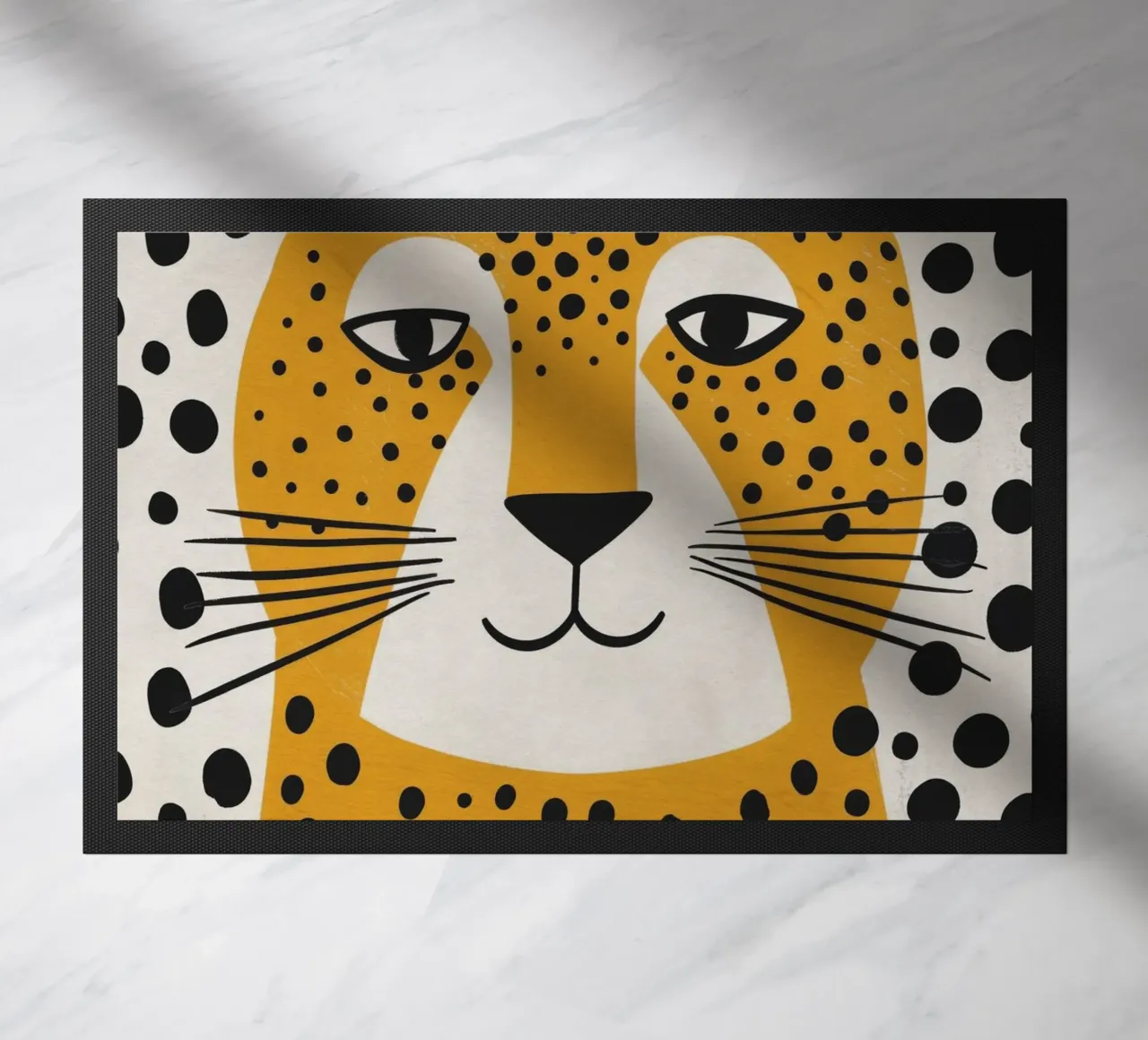 Boho Nursery 4 Leopard zerbino da Boho Print Collection