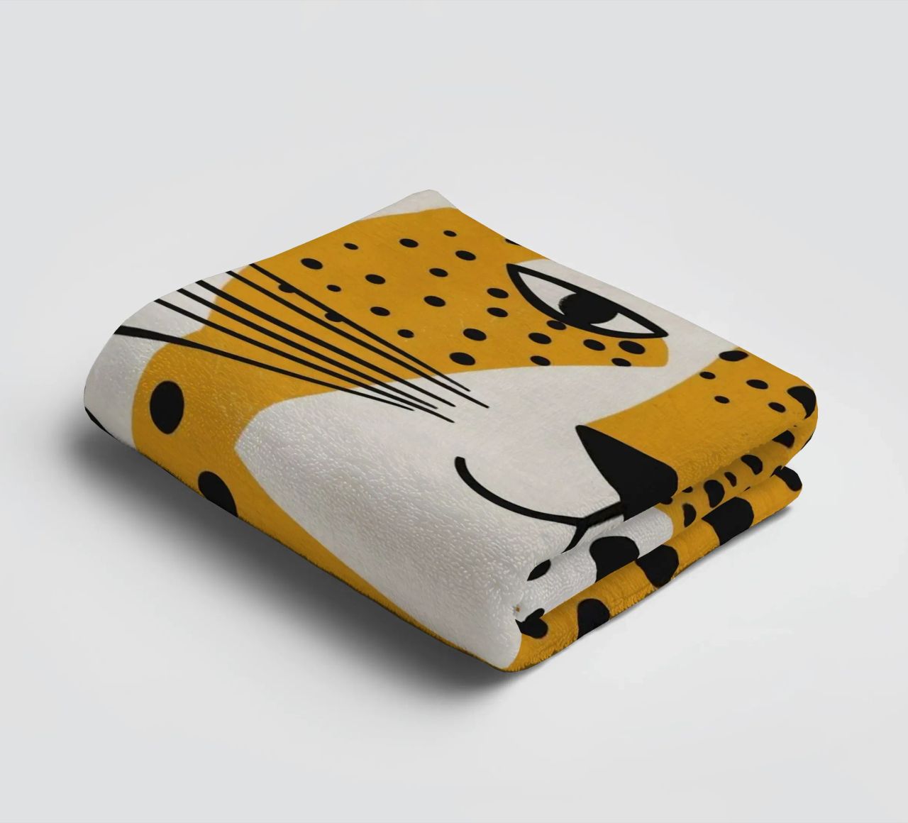 Boho Nursery 4 Leopard serviette de bain de Boho Print Collection