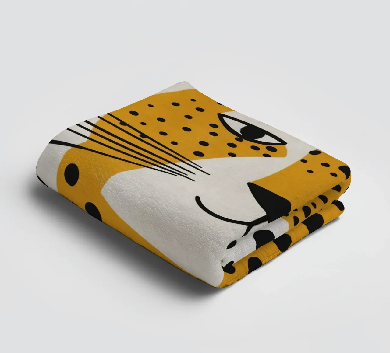 Boho Nursery 4 Leopard asciugamano da bagno da Boho Print Collection