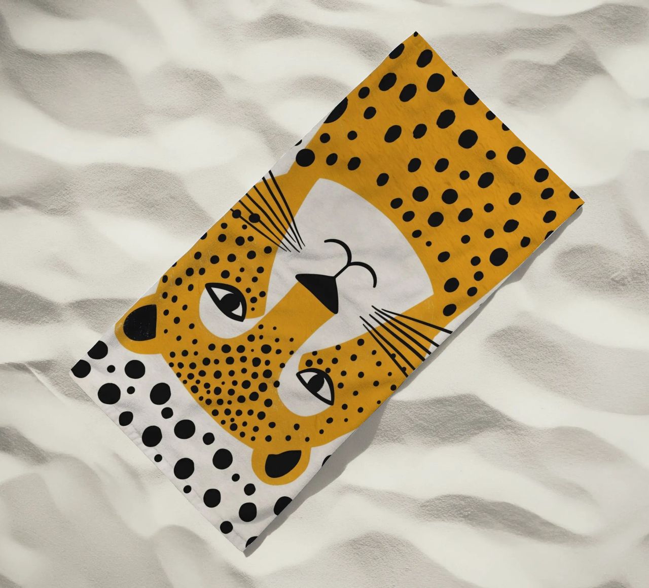 Boho Nursery 4 Leopard telo mare da Boho Print Collection