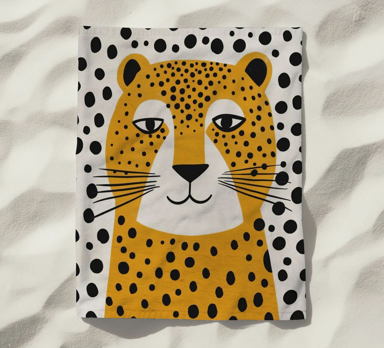 Boho Nursery 4 Leopard telo mare da Boho Print Collection
