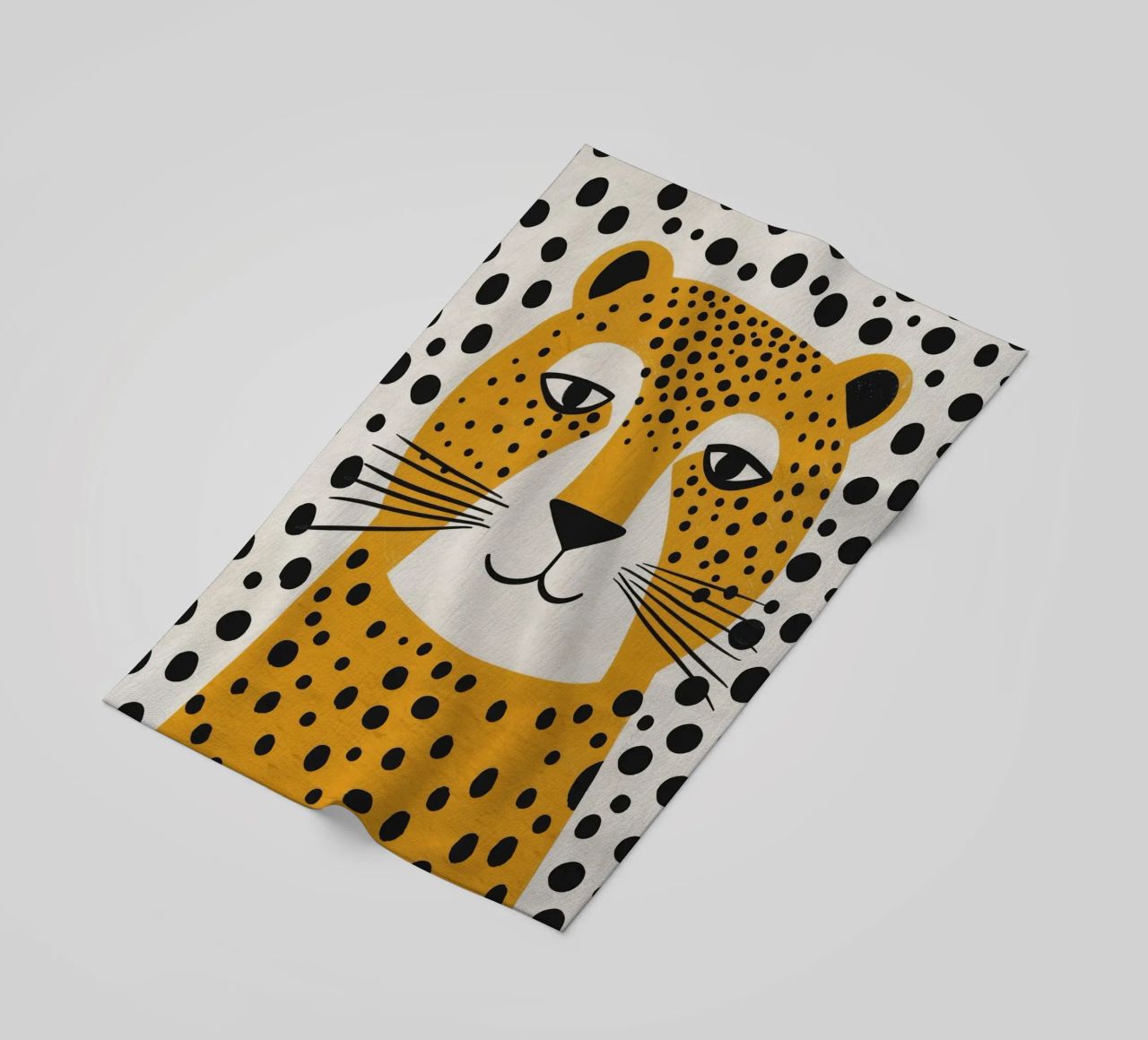 Boho Nursery 4 Leopard telo mare da Boho Print Collection