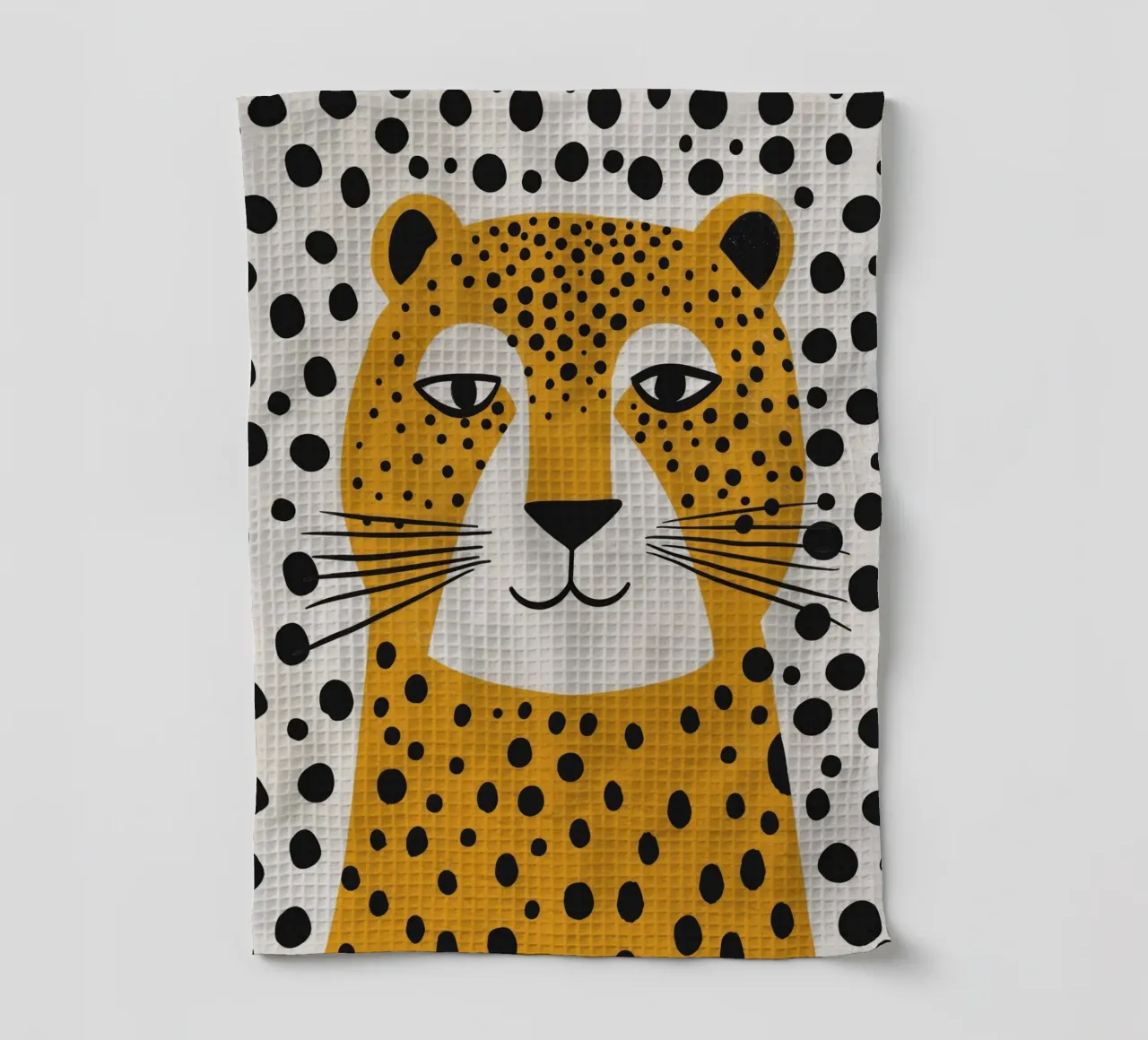 Boho Nursery 4 Leopard torchon de Boho Print Collection