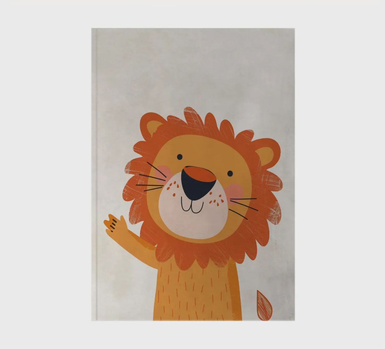 Boho Nursery 4 Lion notebook by Boho Print Collection