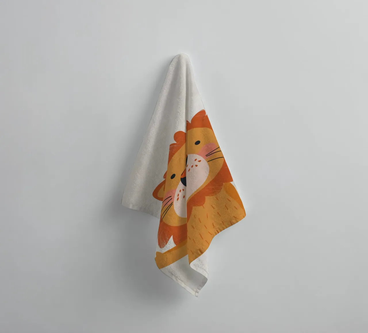 Boho Nursery 4 Lion asciugamano da bagno da Boho Print Collection
