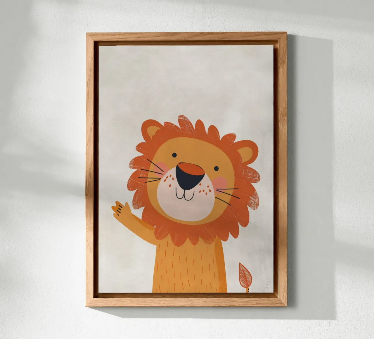 Boho Nursery 4 Lion alluminio dibond da Boho Print Collection