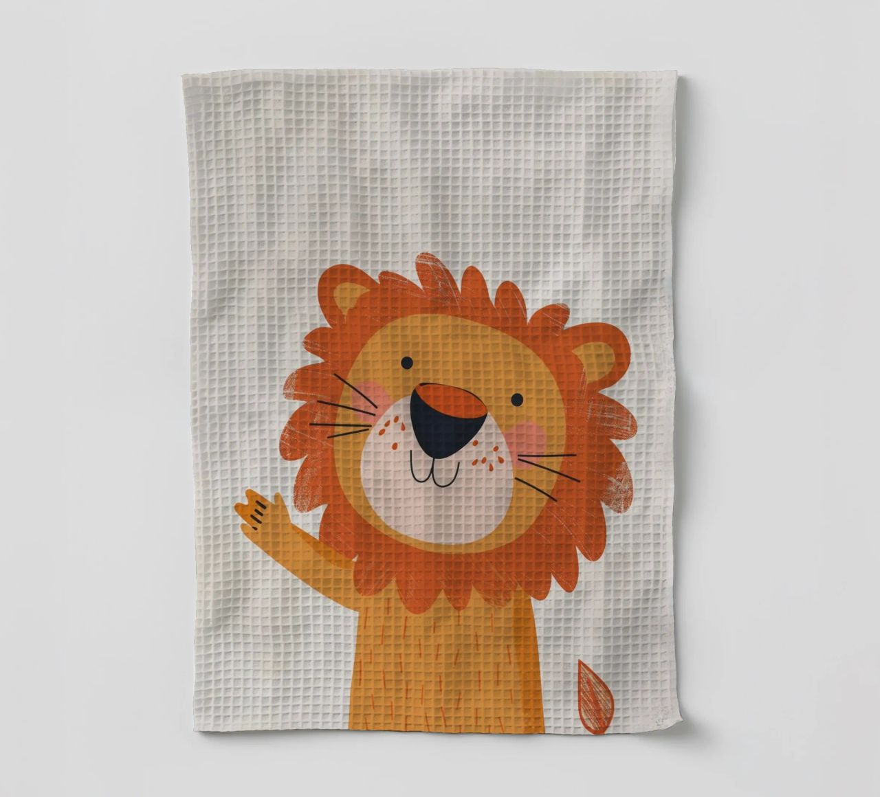 Boho Nursery 4 Lion torchon de Boho Print Collection