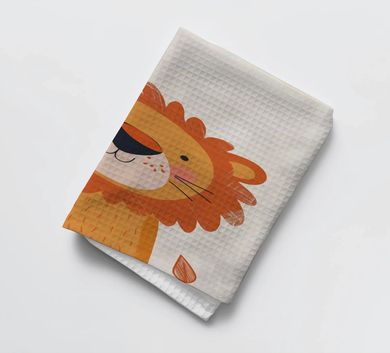 Boho Nursery 4 Lion torchon de Boho Print Collection