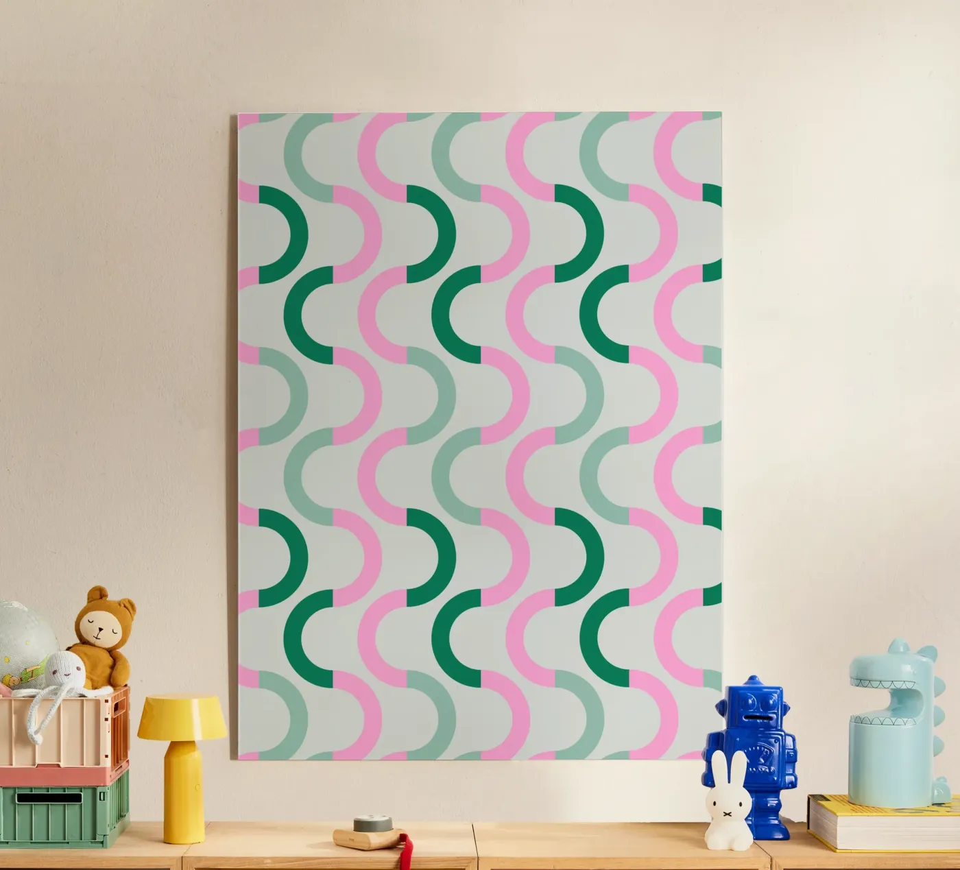 Pastel Flow acryl van susanapaz