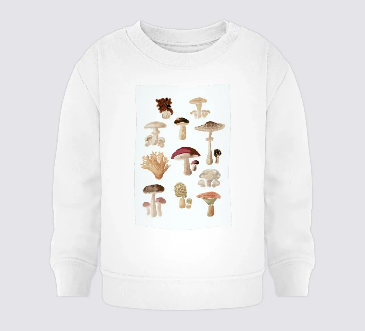 Mushrooms felpa neonato da Farina Kuklinski