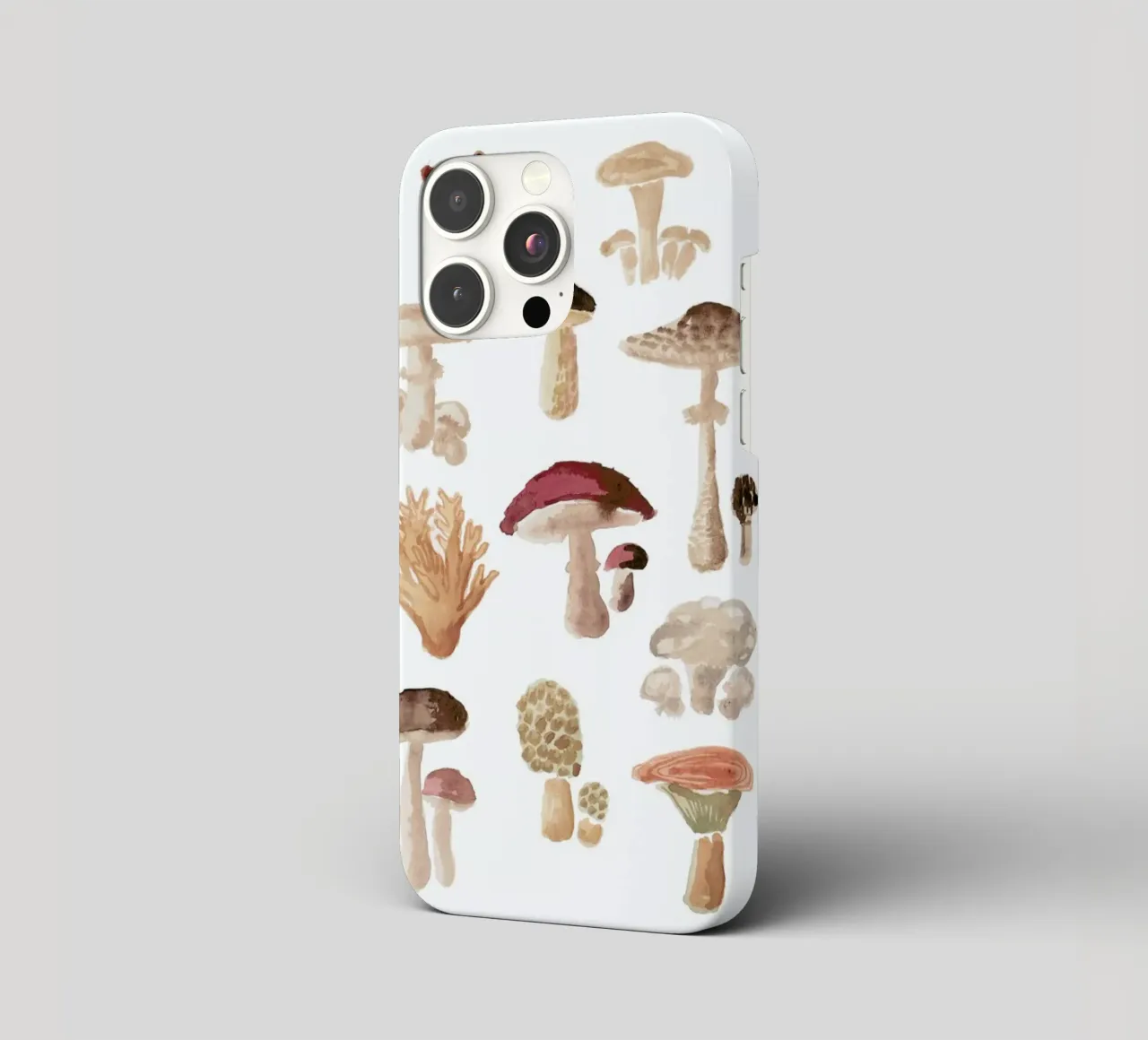 Mushrooms iphone case by Farina Kuklinski