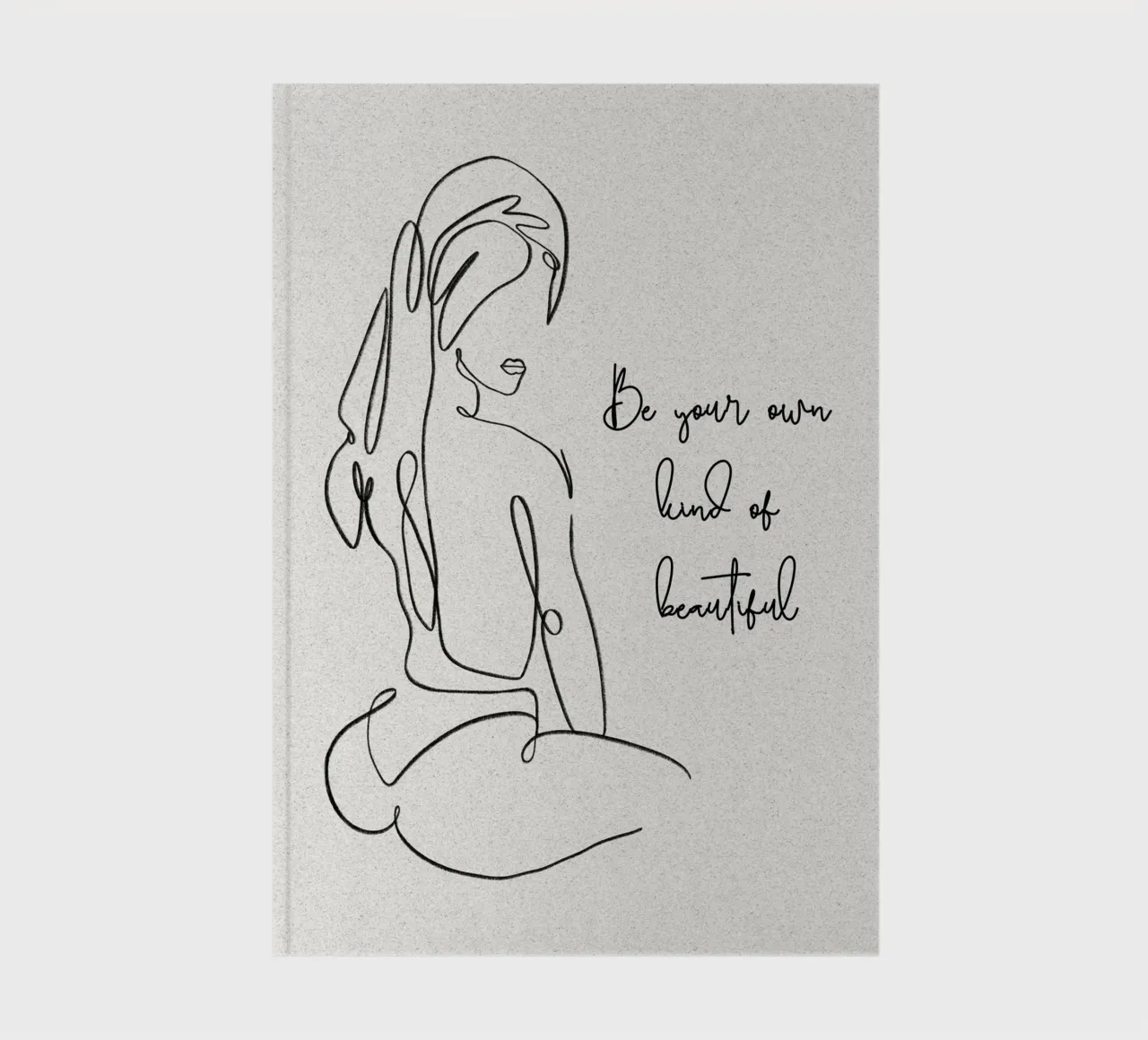 Be your own kind of beautiful notebook by ArtDesign by KBK