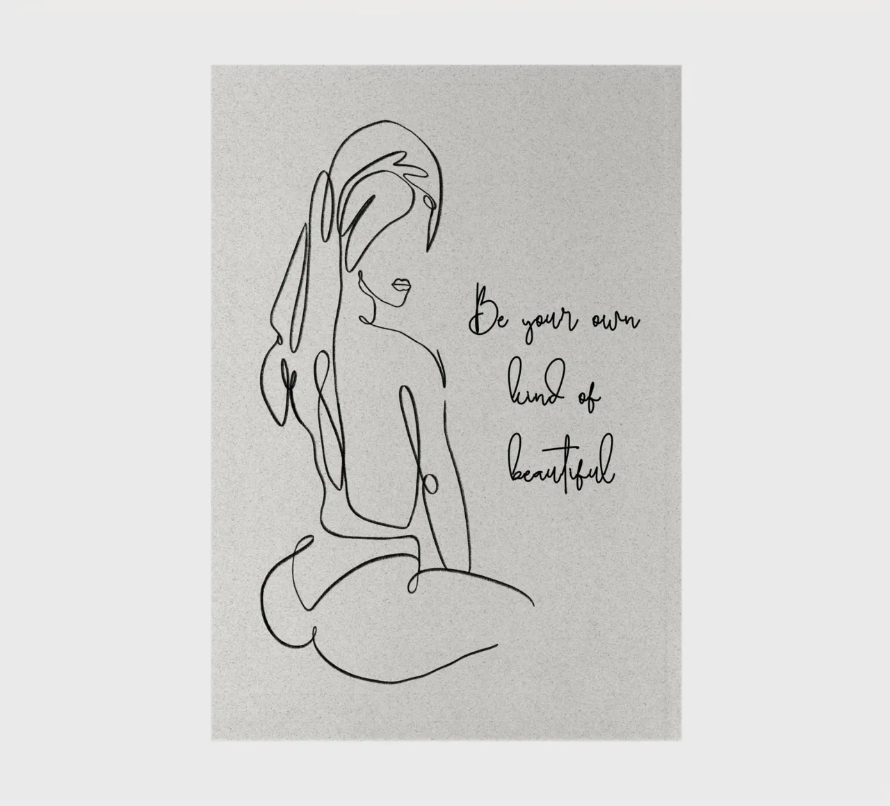 Be your own kind of beautiful notebook by ArtDesign by KBK