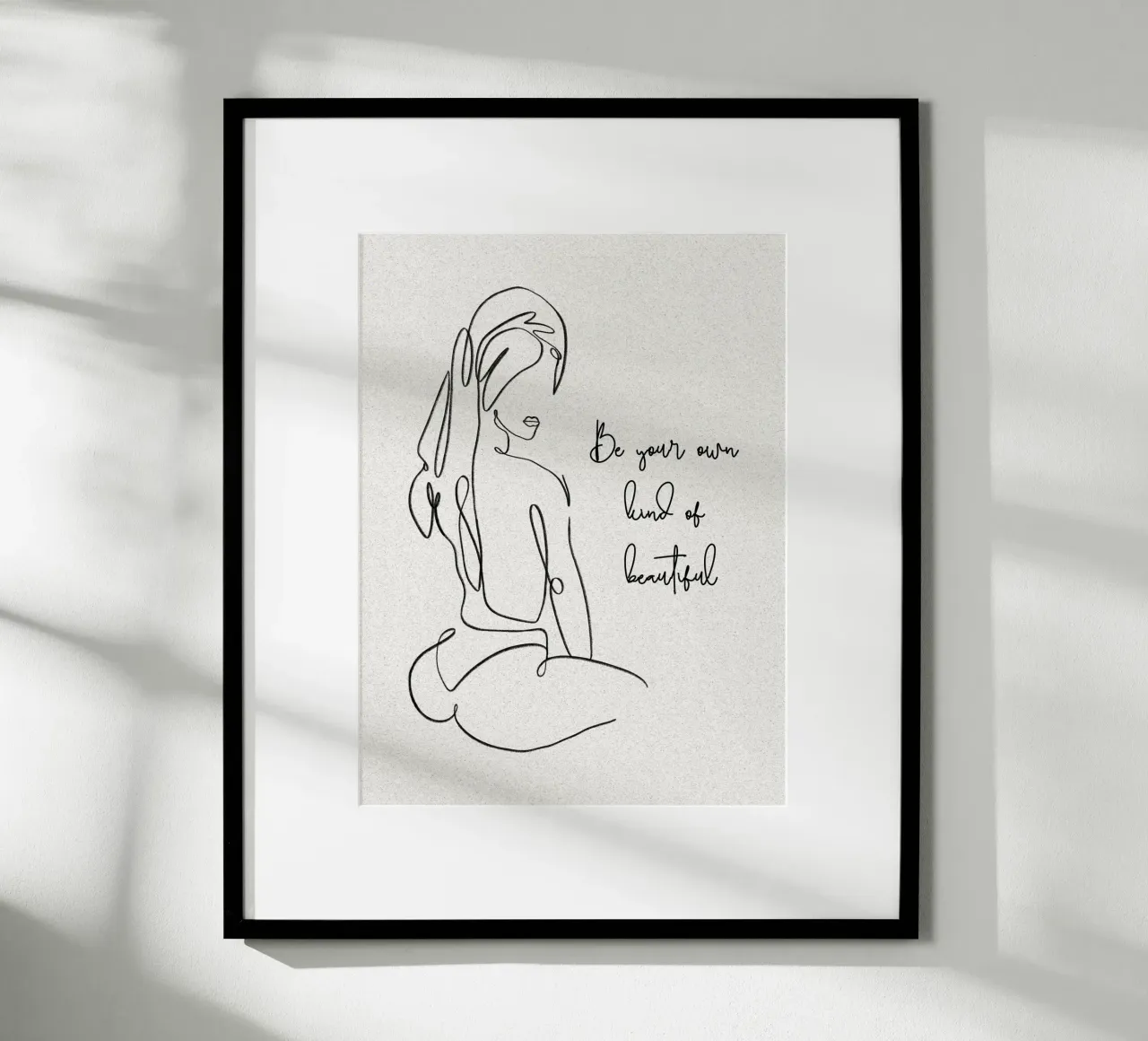 Sei auf deine eigene Art schön Poster von ArtDesign by KBK