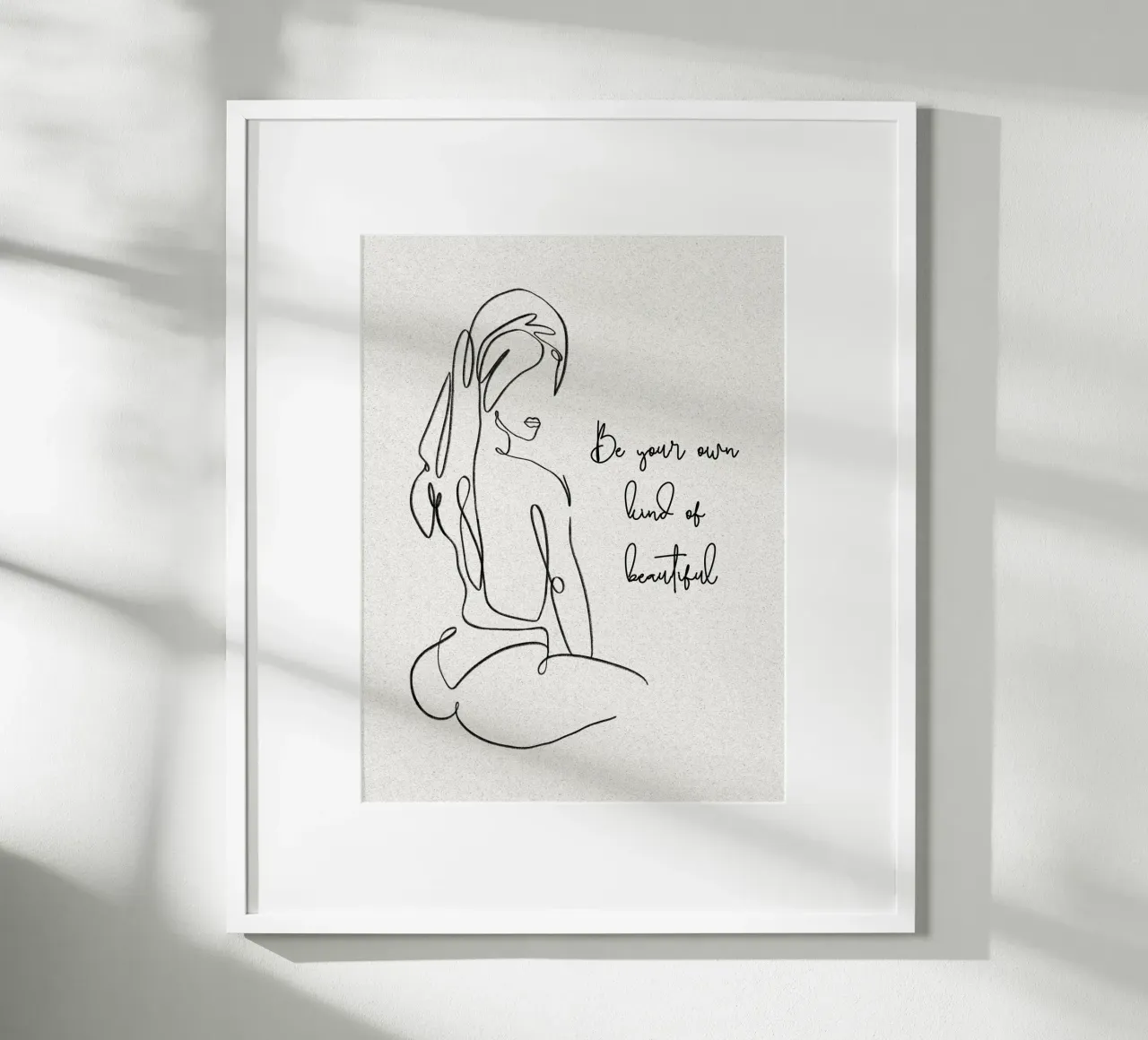 Sei auf deine eigene Art schön Poster von ArtDesign by KBK