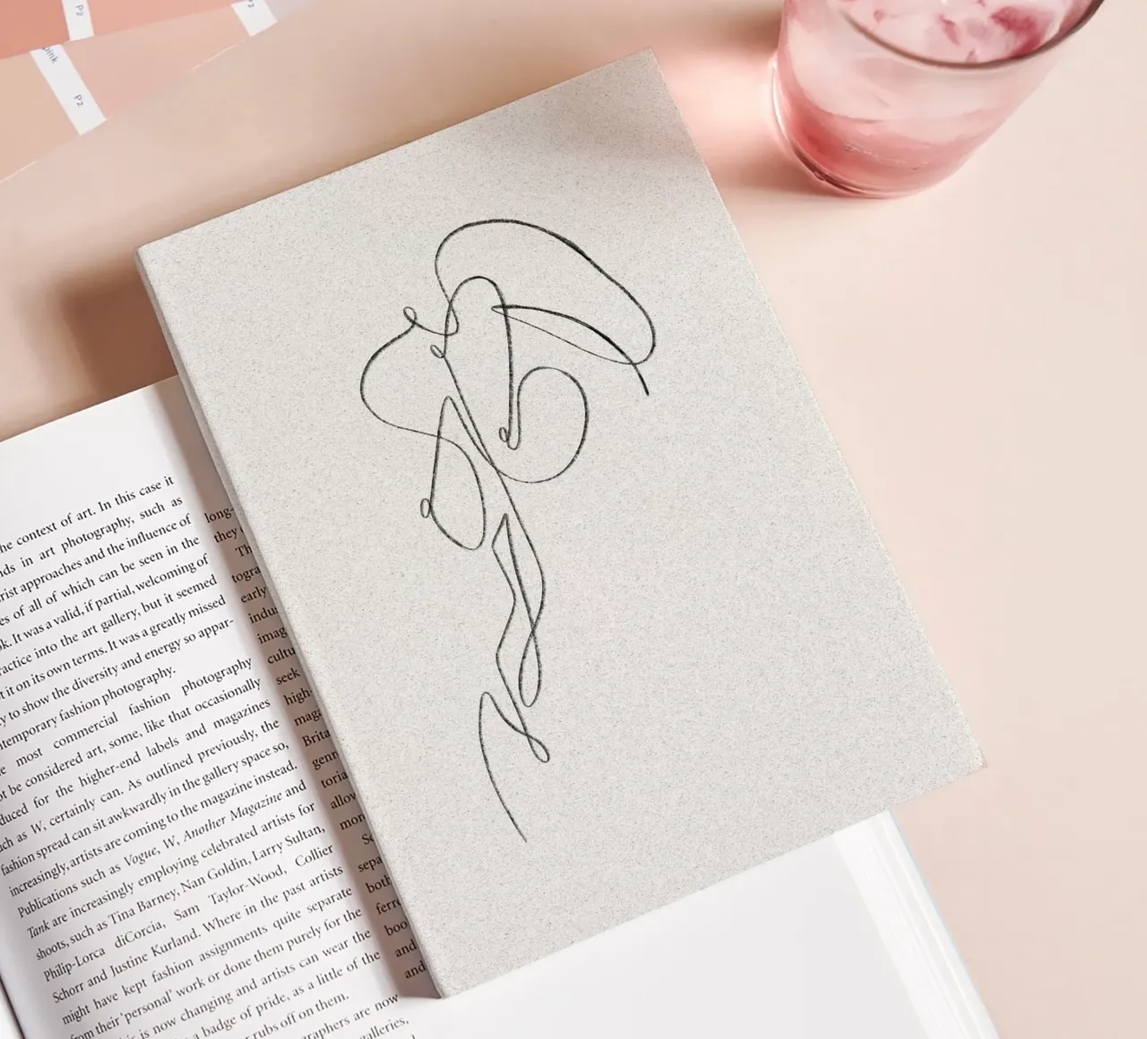 Seductive Lines notebook by ArtDesign by KBK