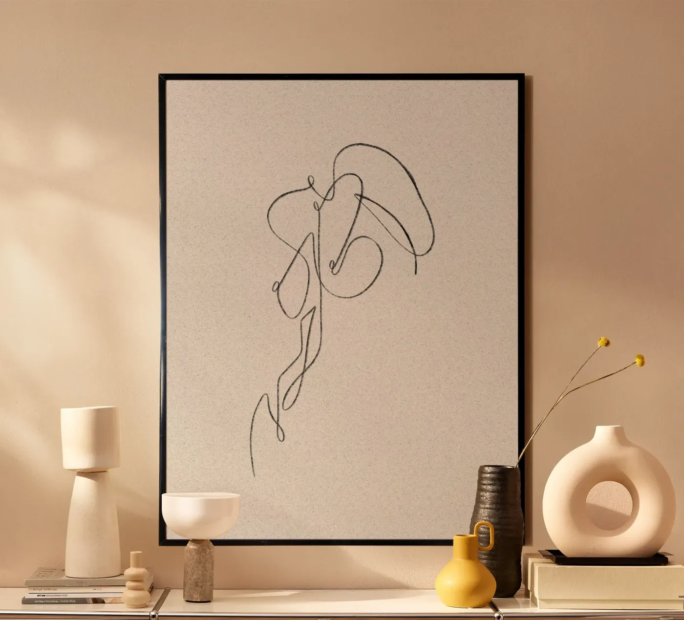 Seductive Lines poster by ArtDesign by KBK