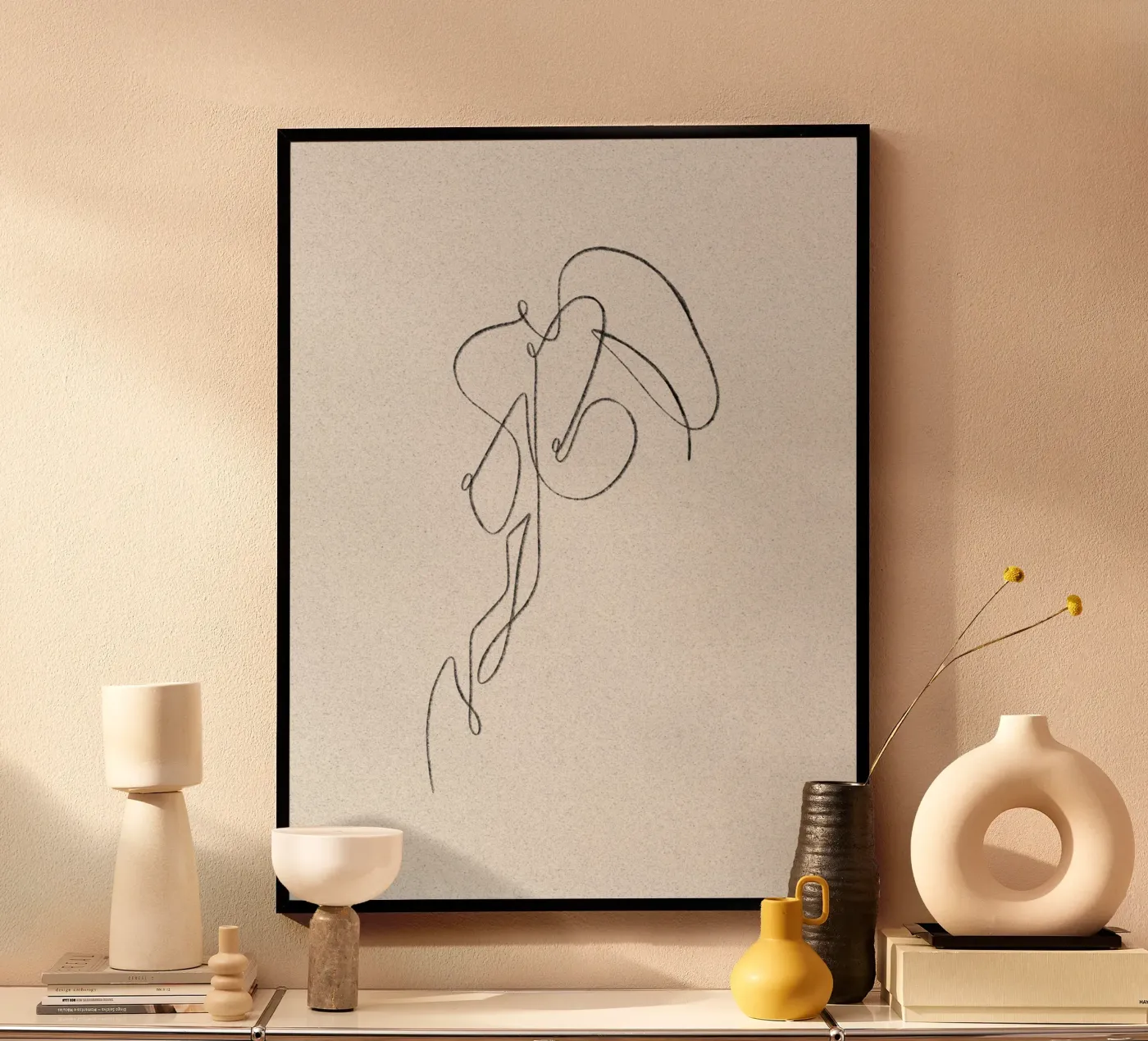 Seductive Lines poster by ArtDesign by KBK