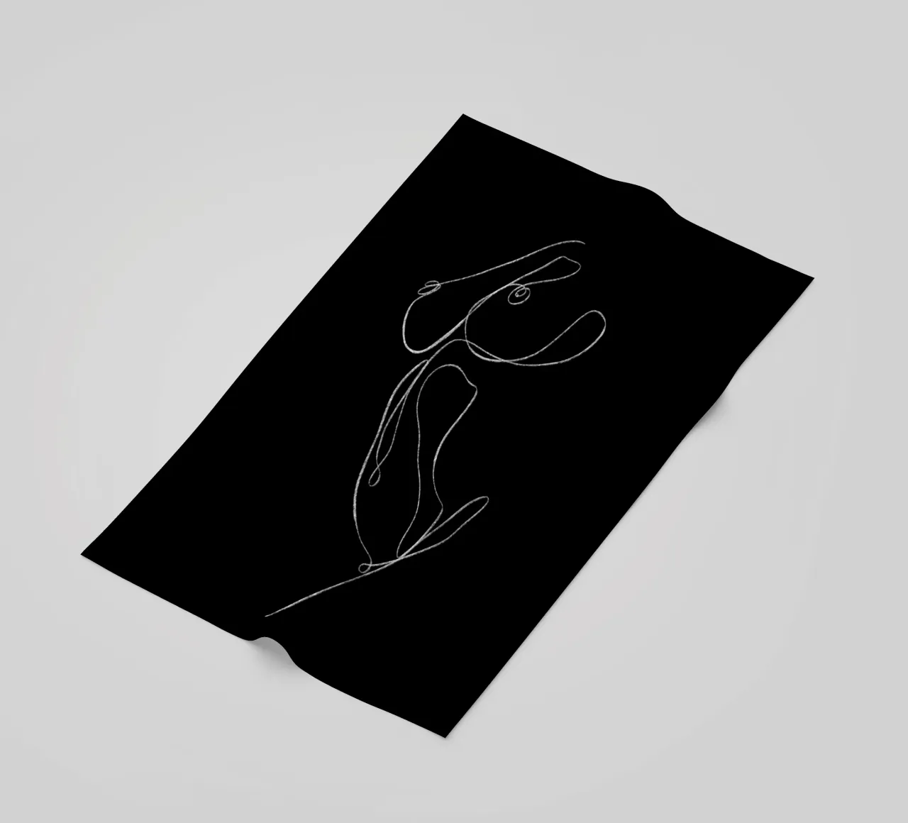 Linee seducenti II telo mare da ArtDesign by KBK