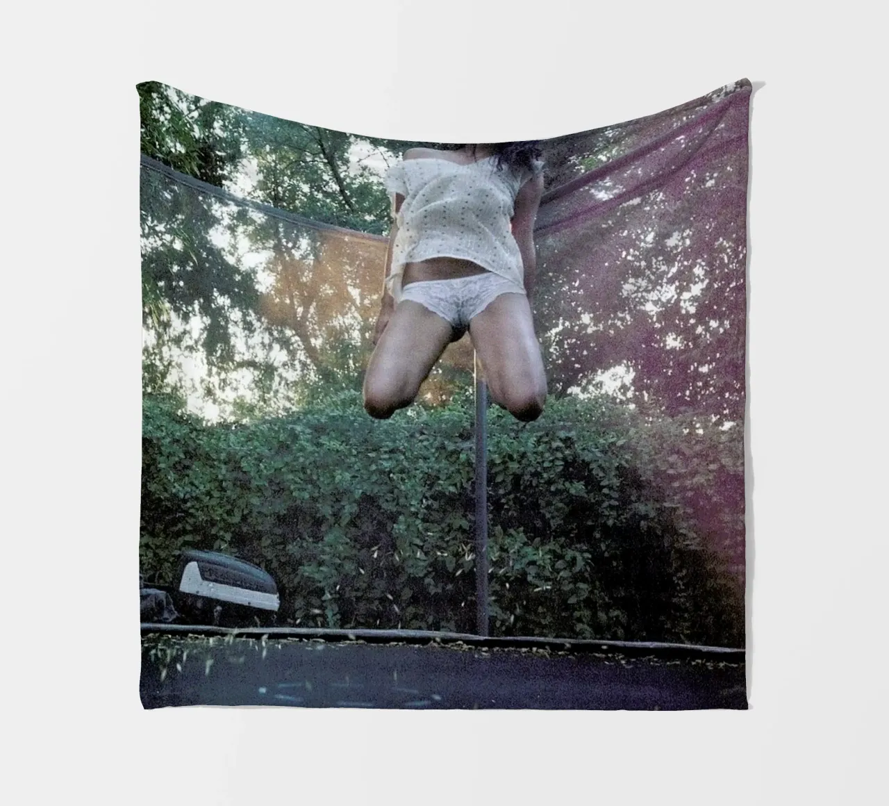 Jump Fleecedecke von Aysha Banos