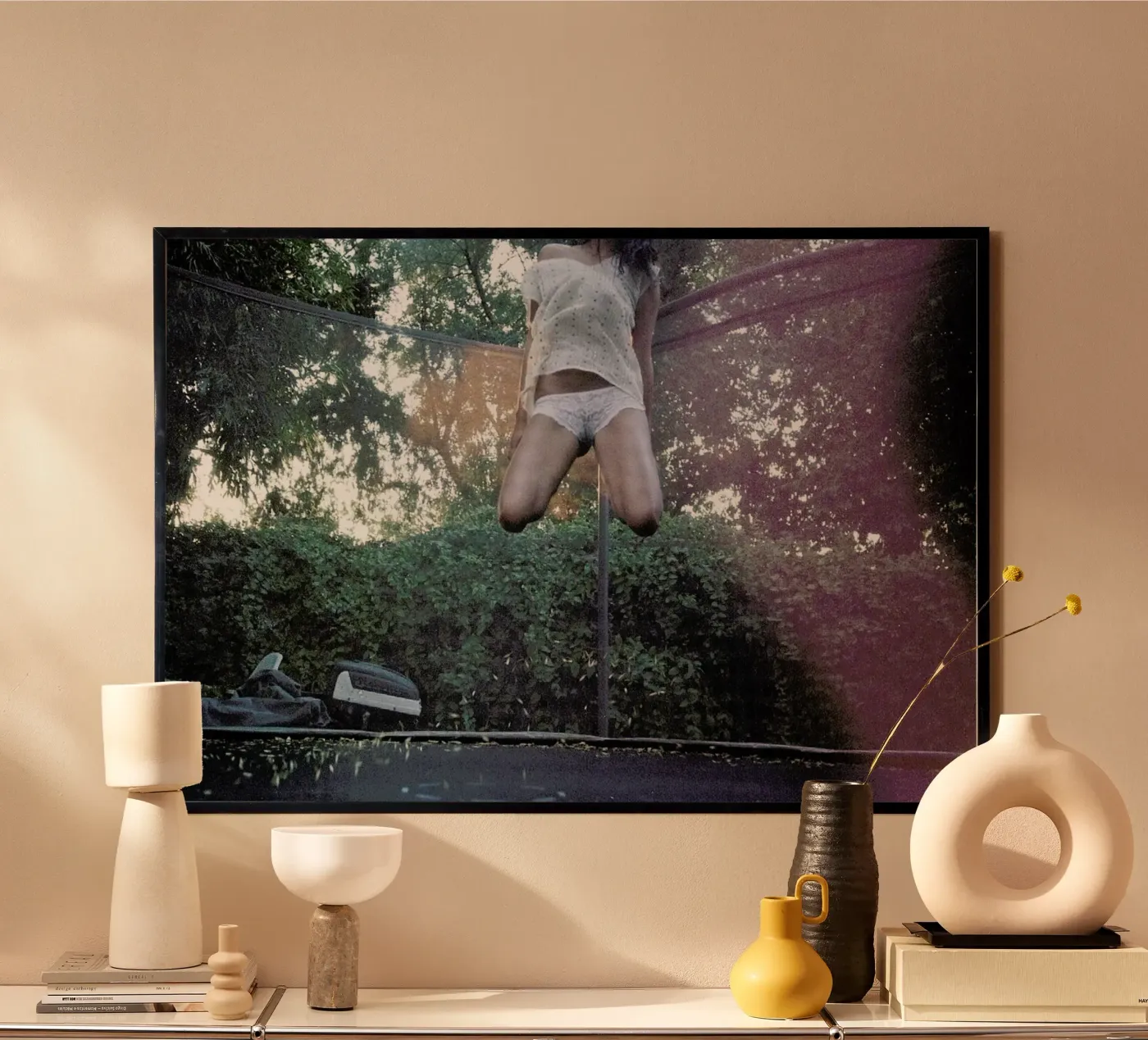 Jump poster van Aysha Banos