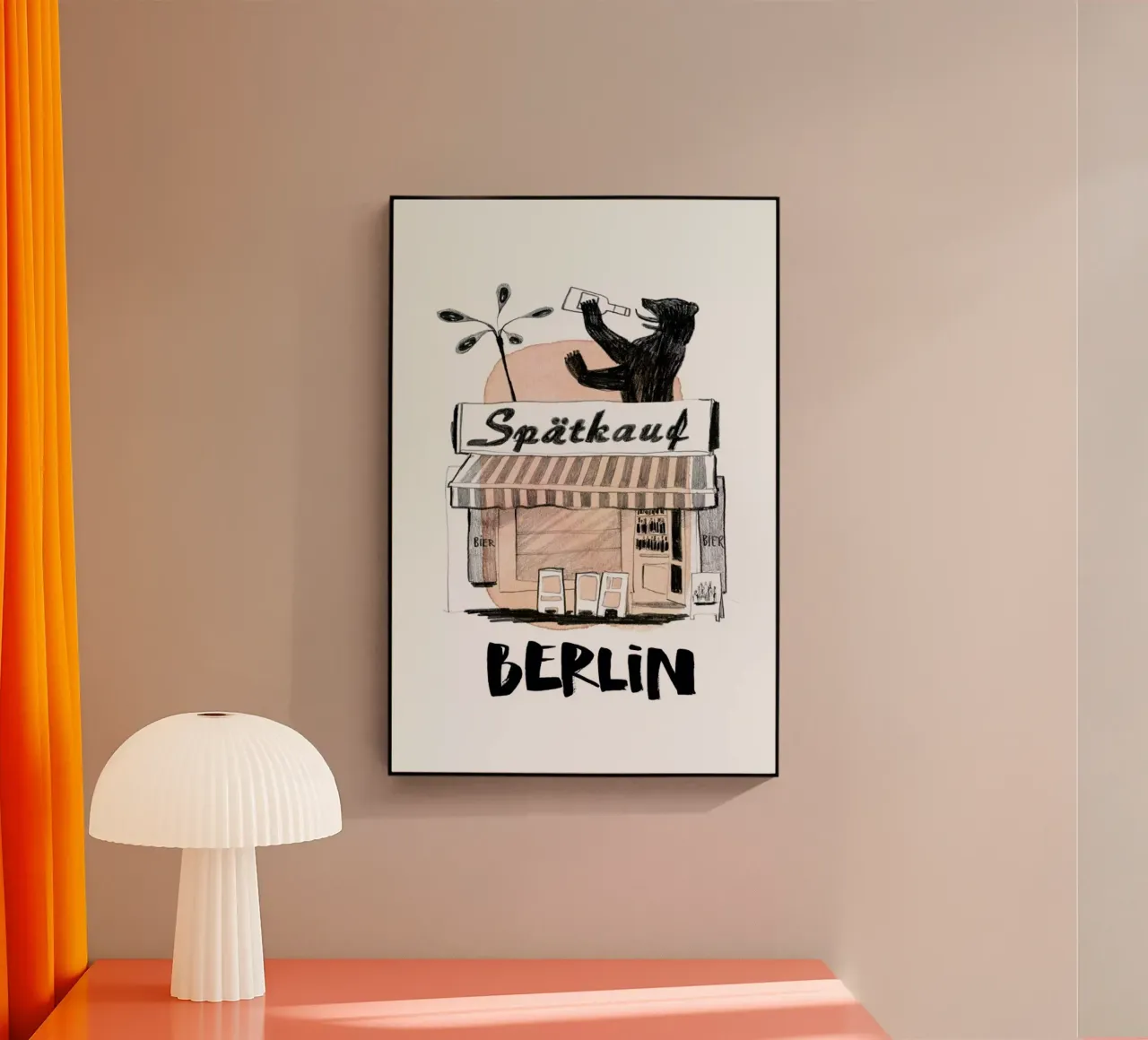 Späti acrylic glass by Ekaterina Koroleva