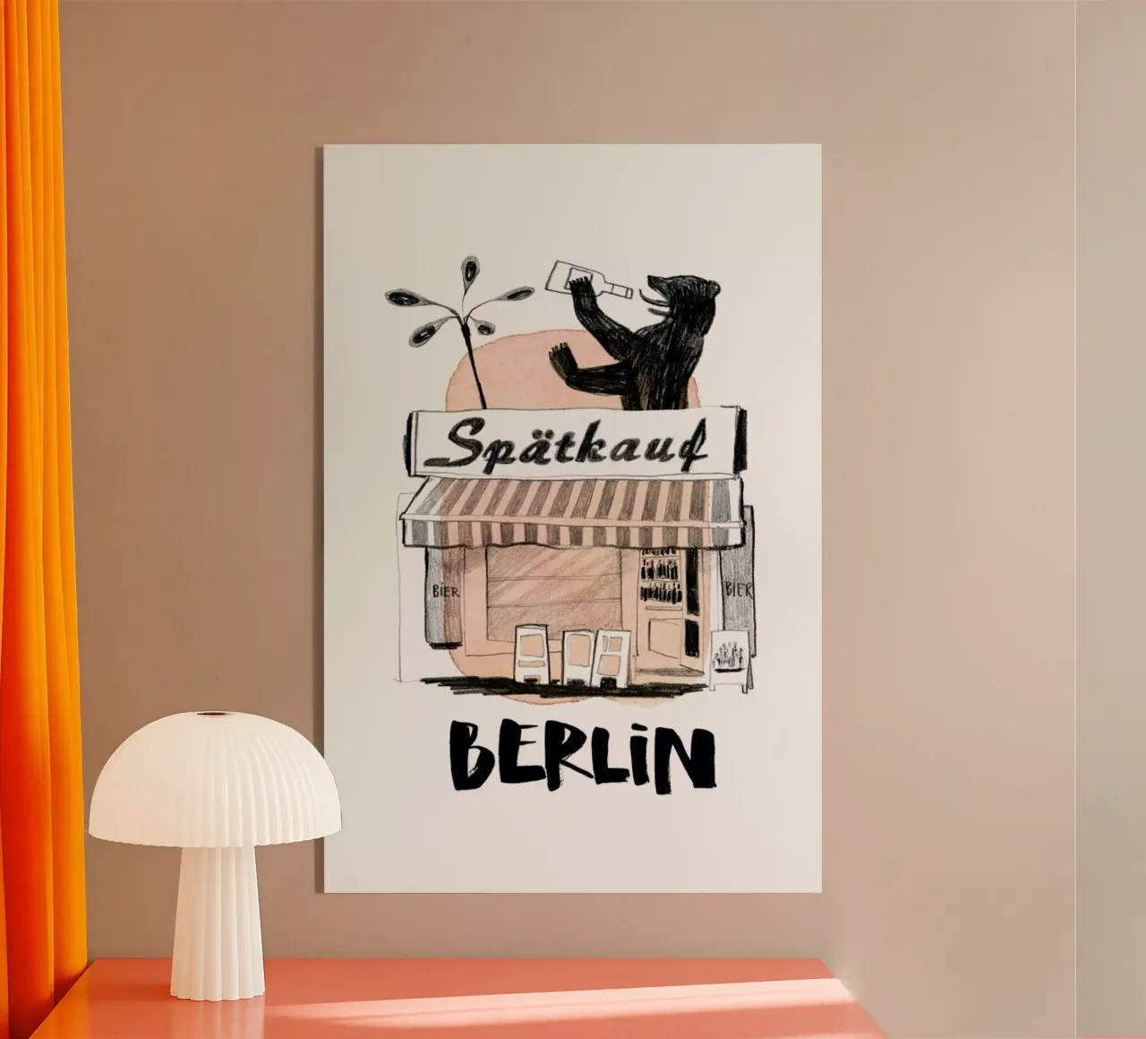 Späti acrylic glass by Ekaterina Koroleva