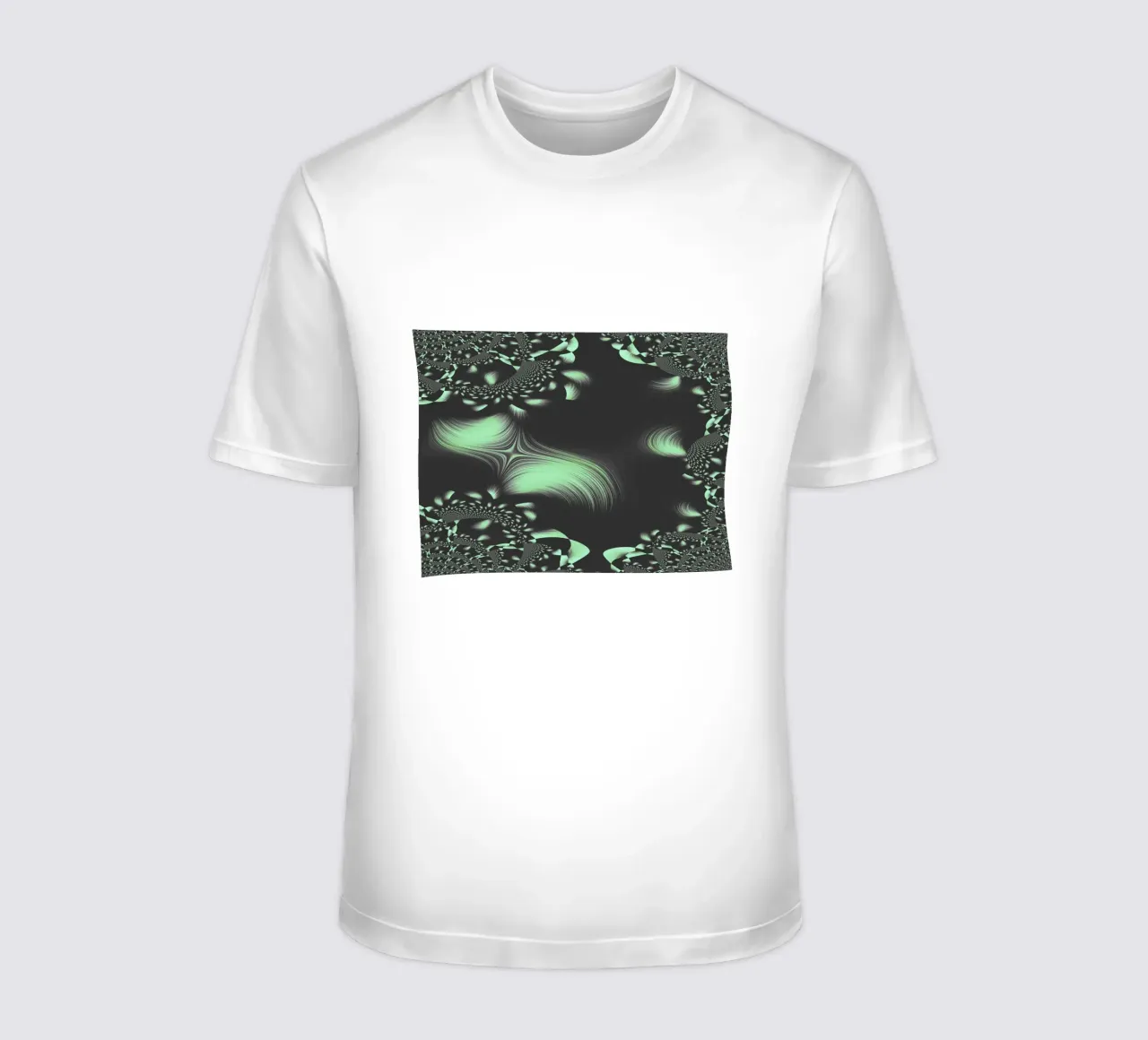 Motif fractal dynamique abstrait t-shirt de Something for you