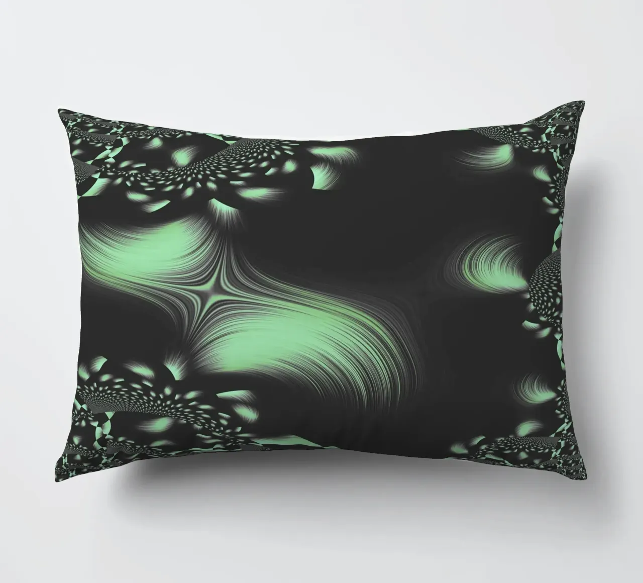Motif fractal dynamique abstrait coussin de Something for you