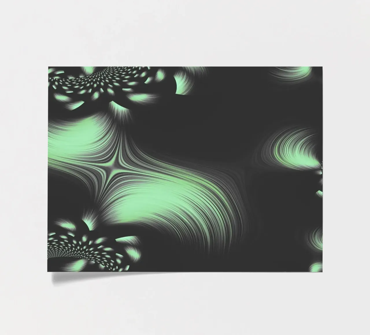 Abstract dynamic fractal pattern sticker sheet by Something for you