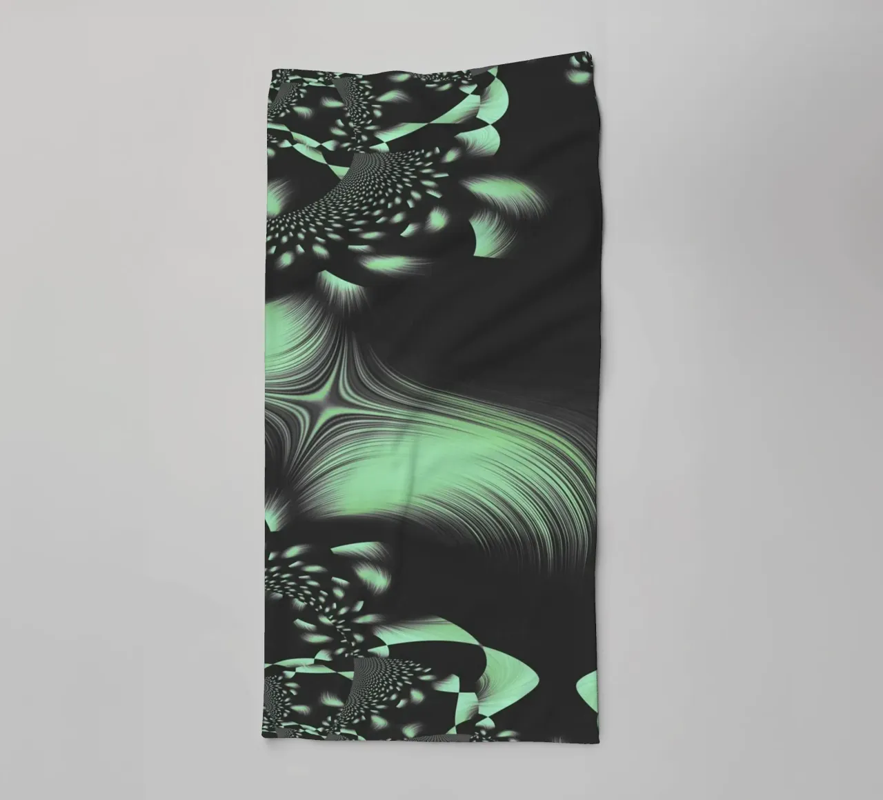 Motif fractal dynamique abstrait serviette de bain de Something for you