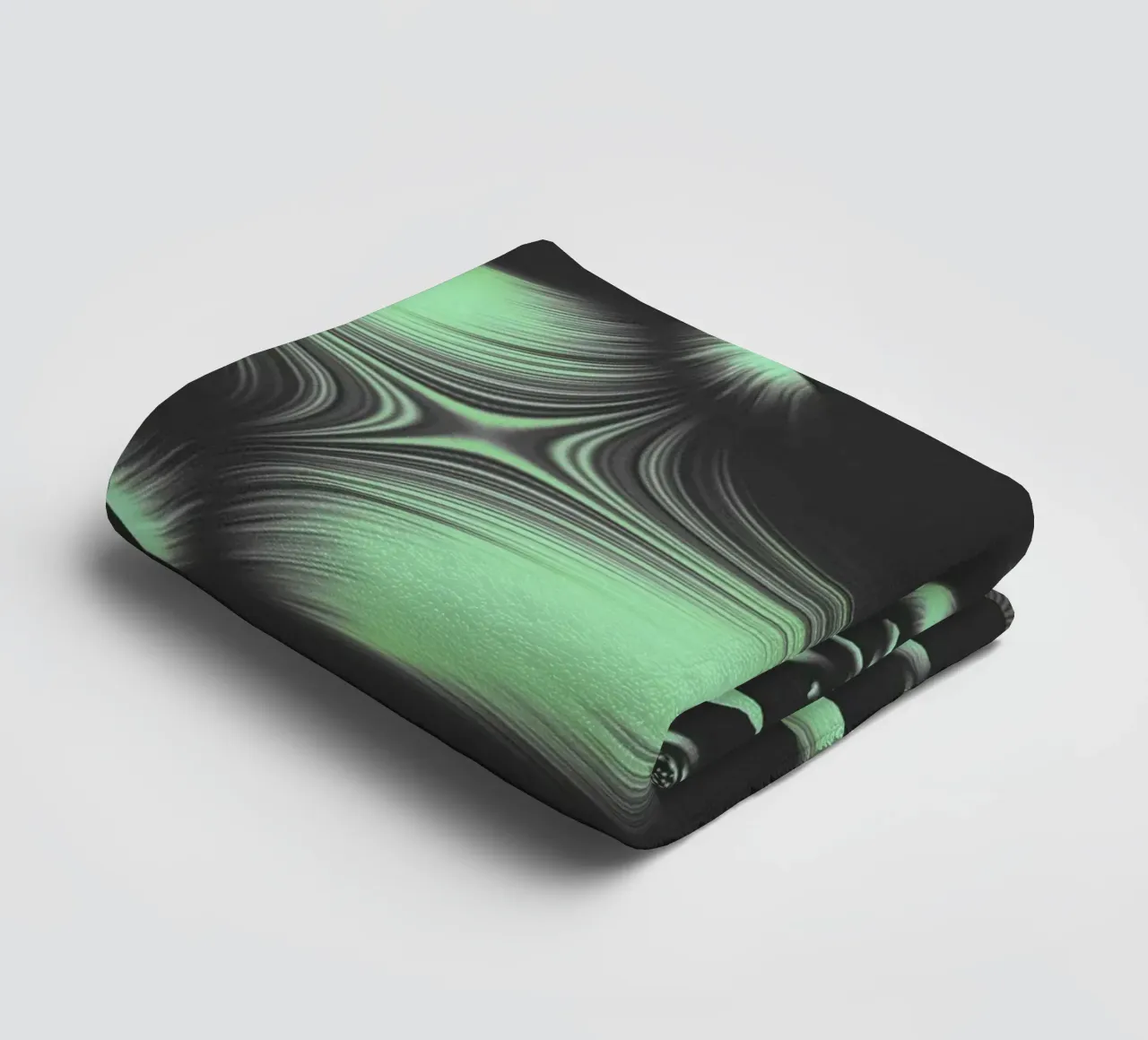 Abstract dynamic fractal pattern towel by Something for you
