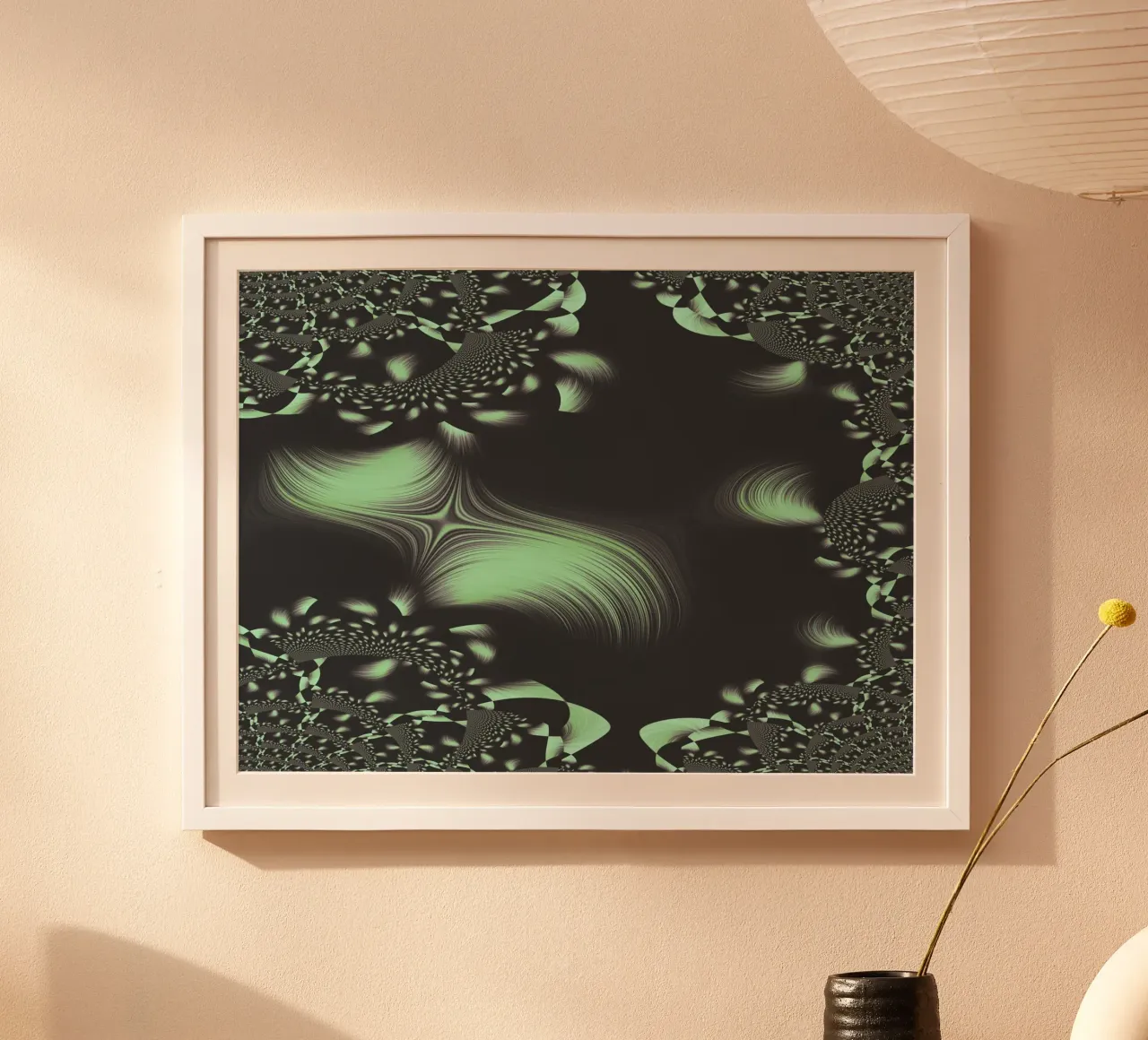 Motif fractal dynamique abstrait hahnemühle de Something for you