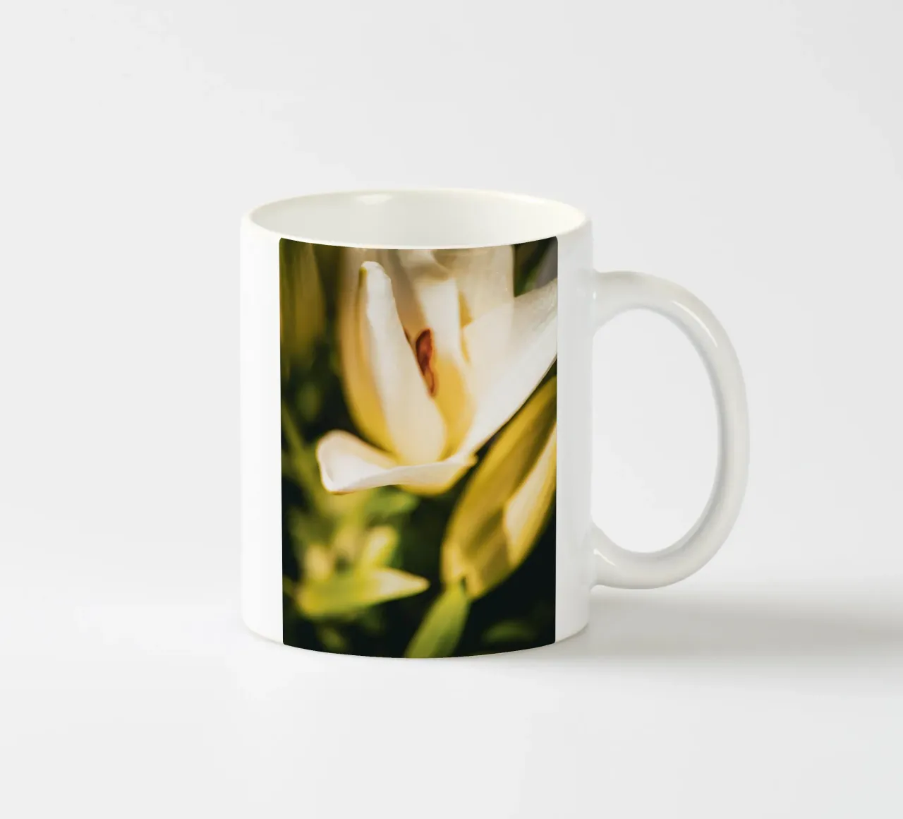 Flower ceramic mug by Jonas Klein