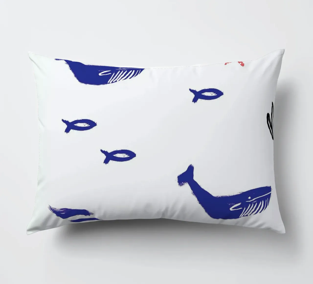 Whale Underwater cuscino da Farina Kuklinski