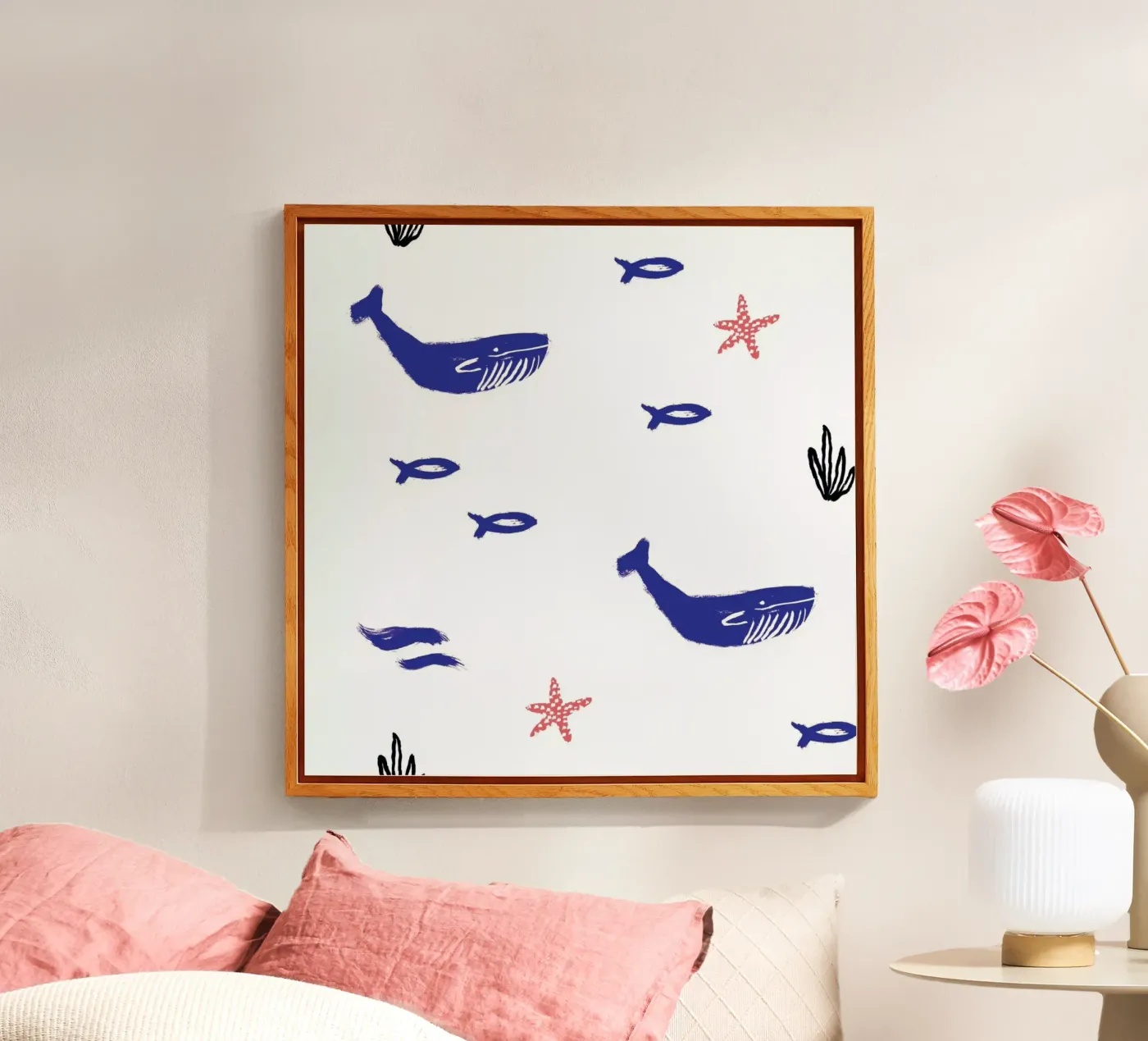 Whale Underwater plexiglass da Farina Kuklinski