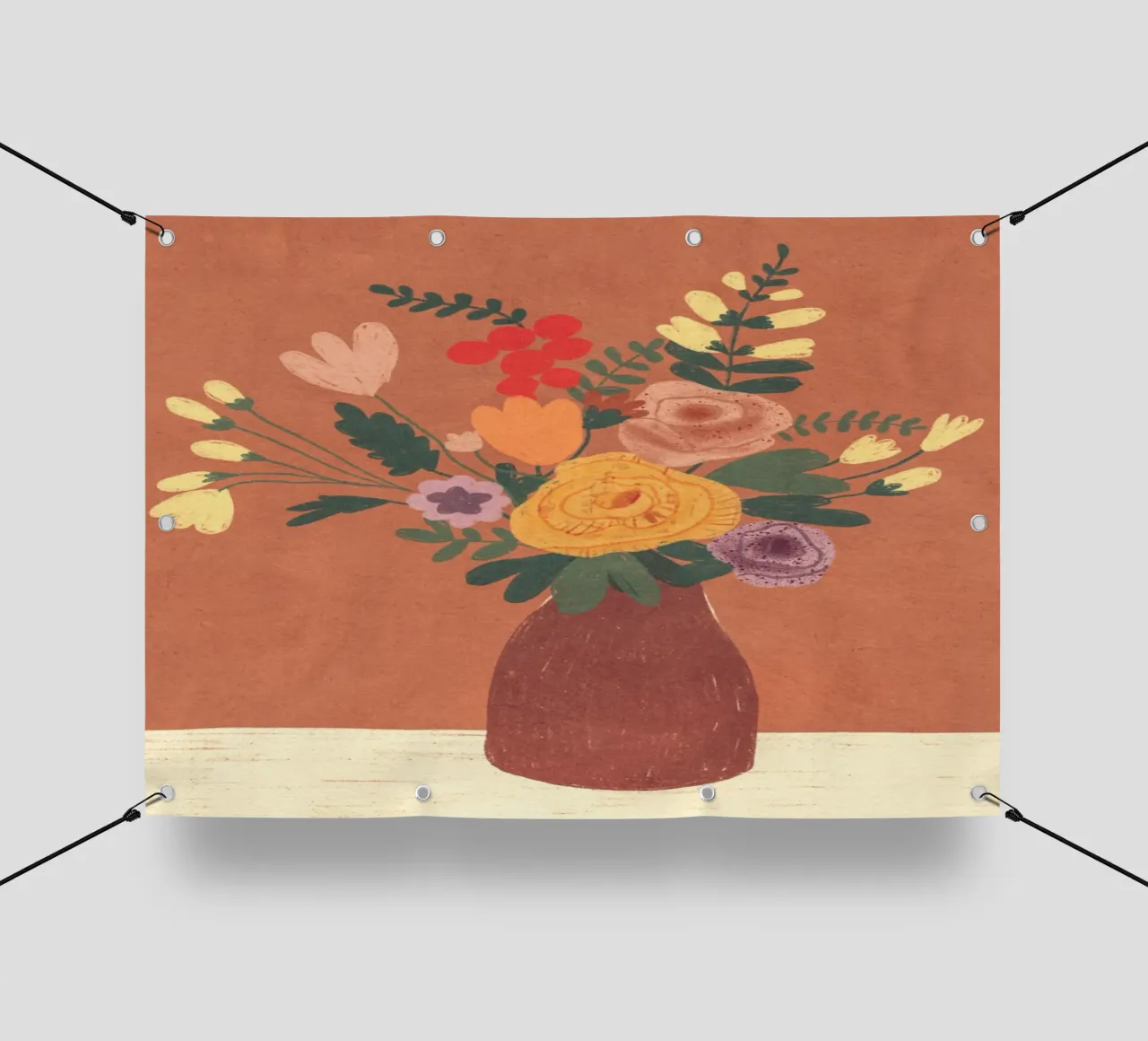 Autumn bouquet telo in pvc da GigiRosado