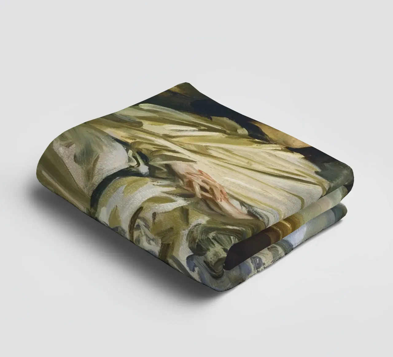 John Singer Sargent - Nonchaloir (Repose) towel by Timeless Artworks