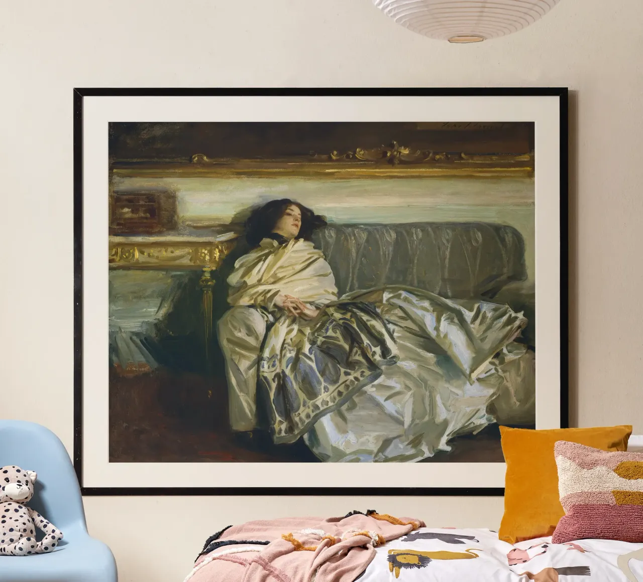 John Singer Sargent - Nonchaloir (Repose) poster by Timeless Artworks
