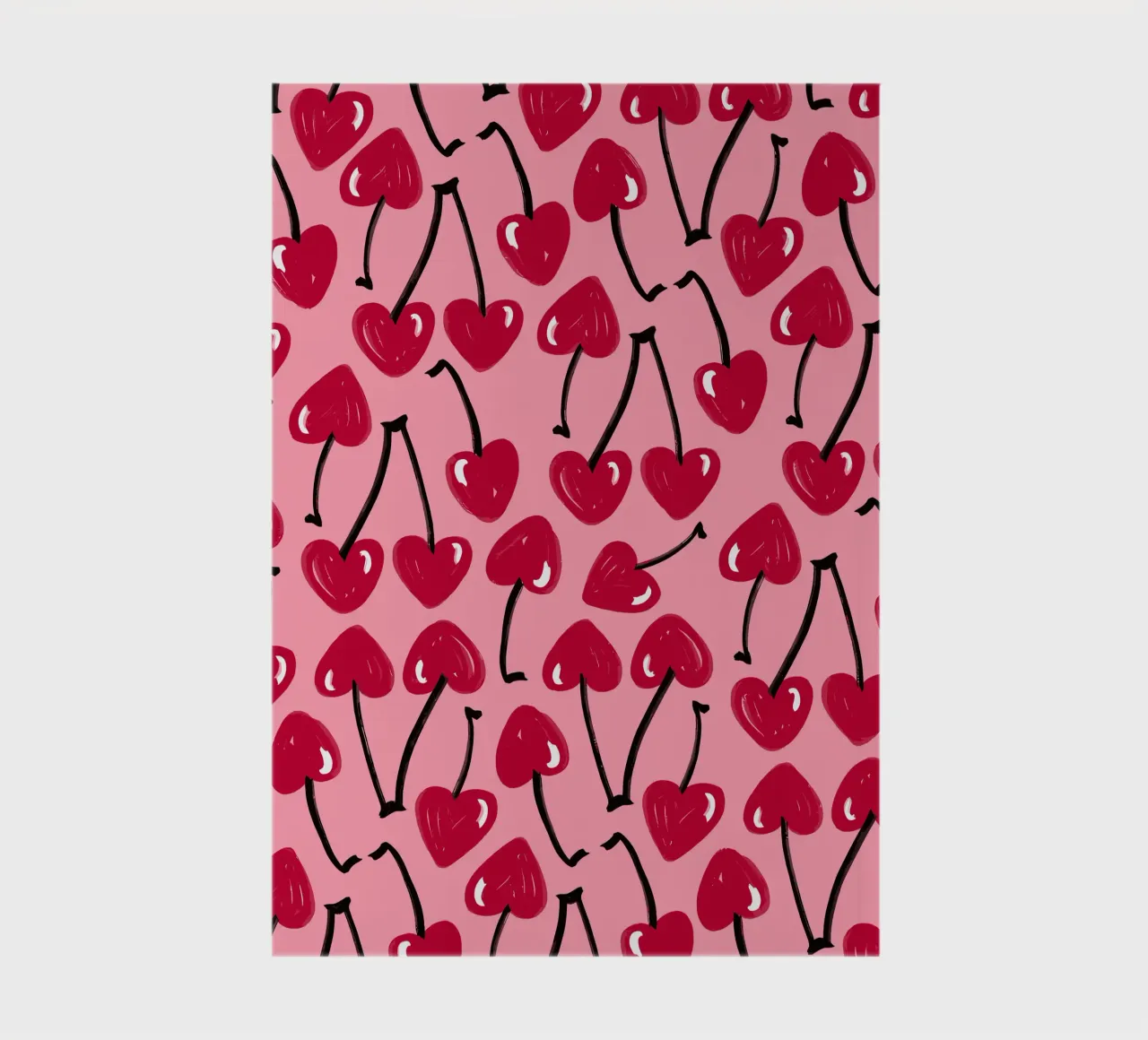 Love Berries - Fruity, cheeky and full of charm notebook by Studio Mooodz