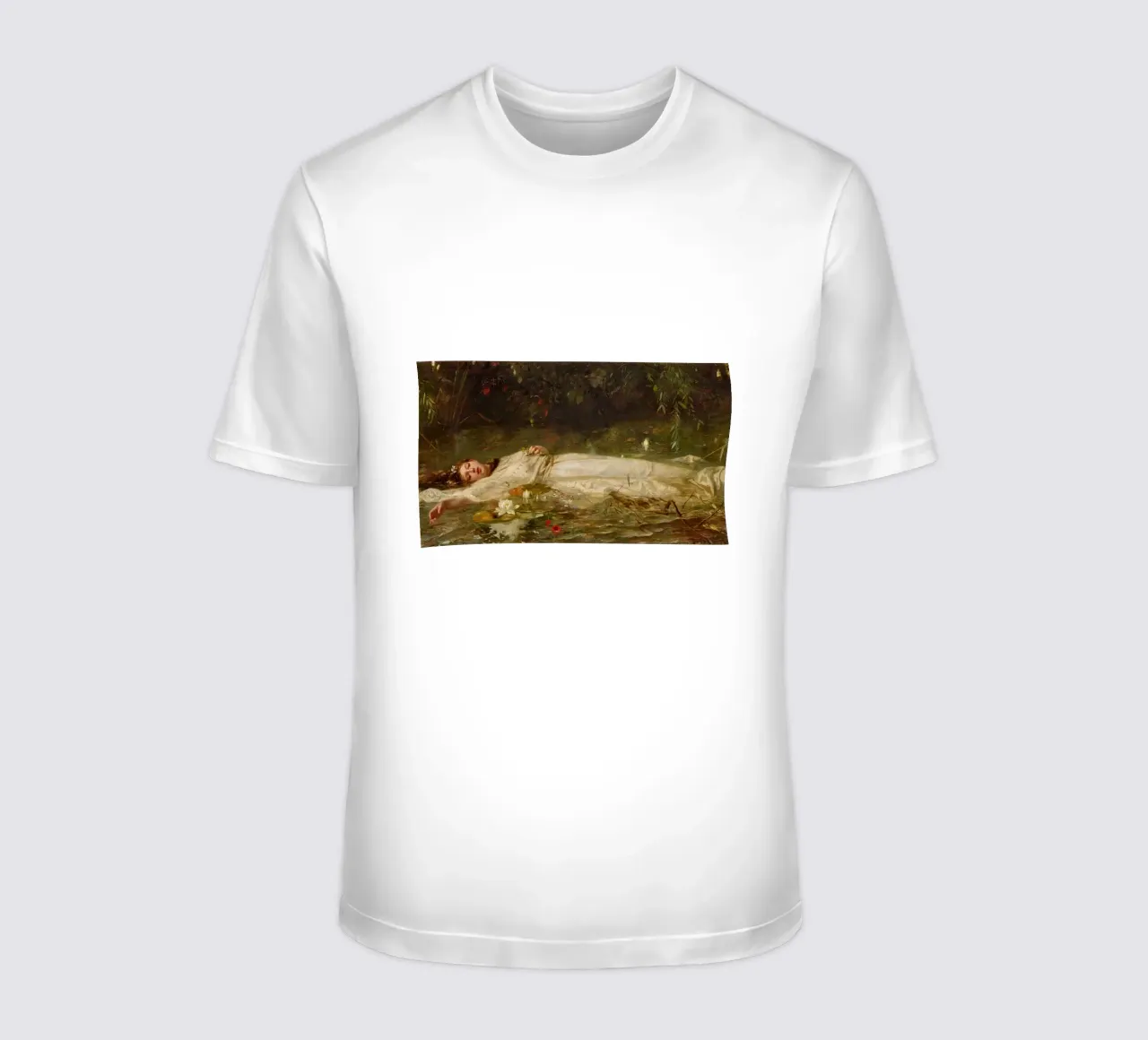Friedrich Wilhelm Theodor Heyser - Ofelia t-shirt da Timeless Artworks