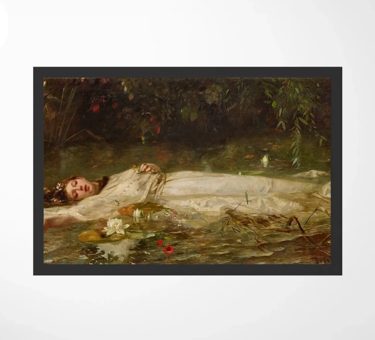 Friedrich Wilhelm Theodor Heyser - Ofelia zerbino da Timeless Artworks