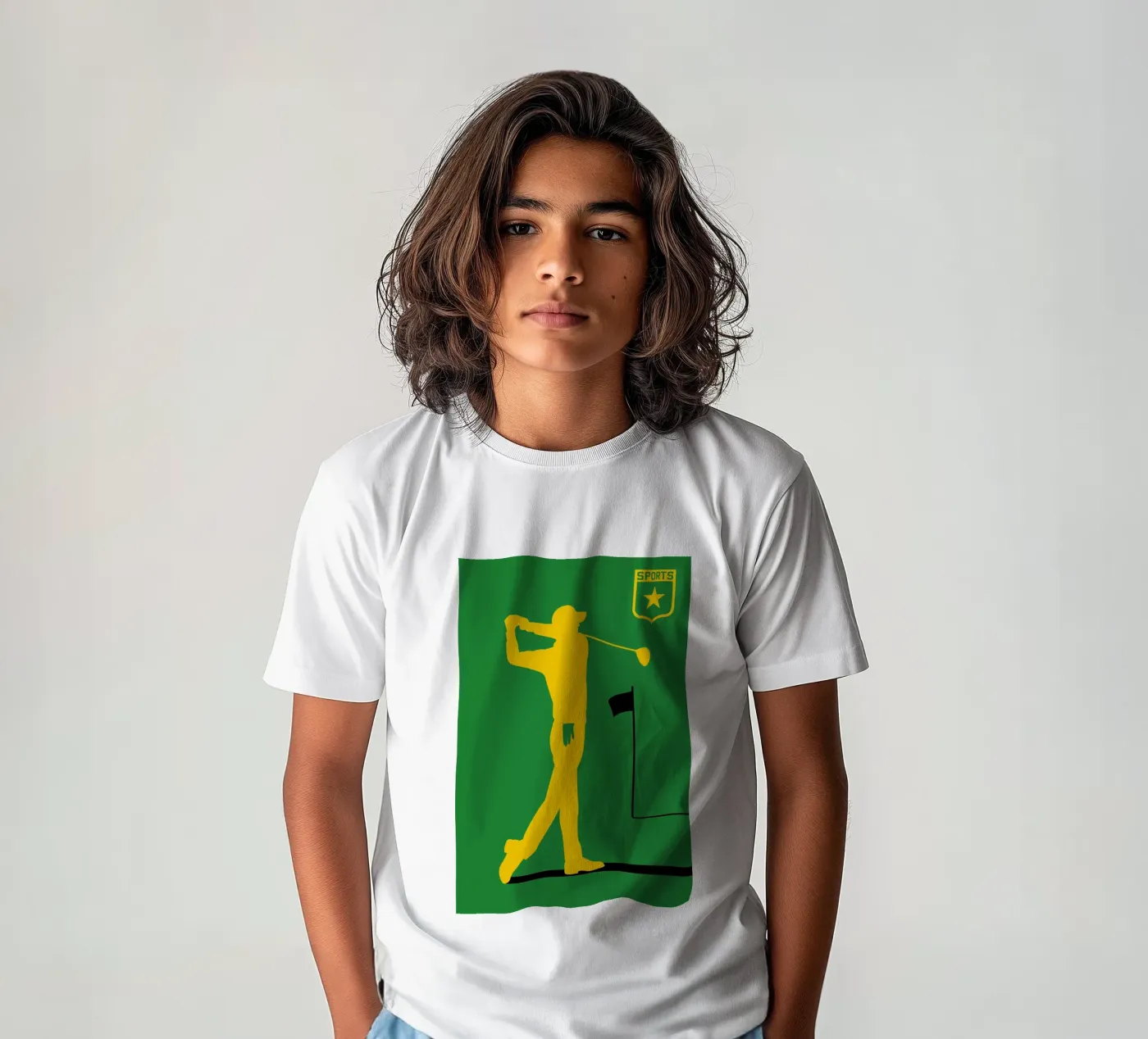 Golf t-shirt bambini da Bo Lundberg