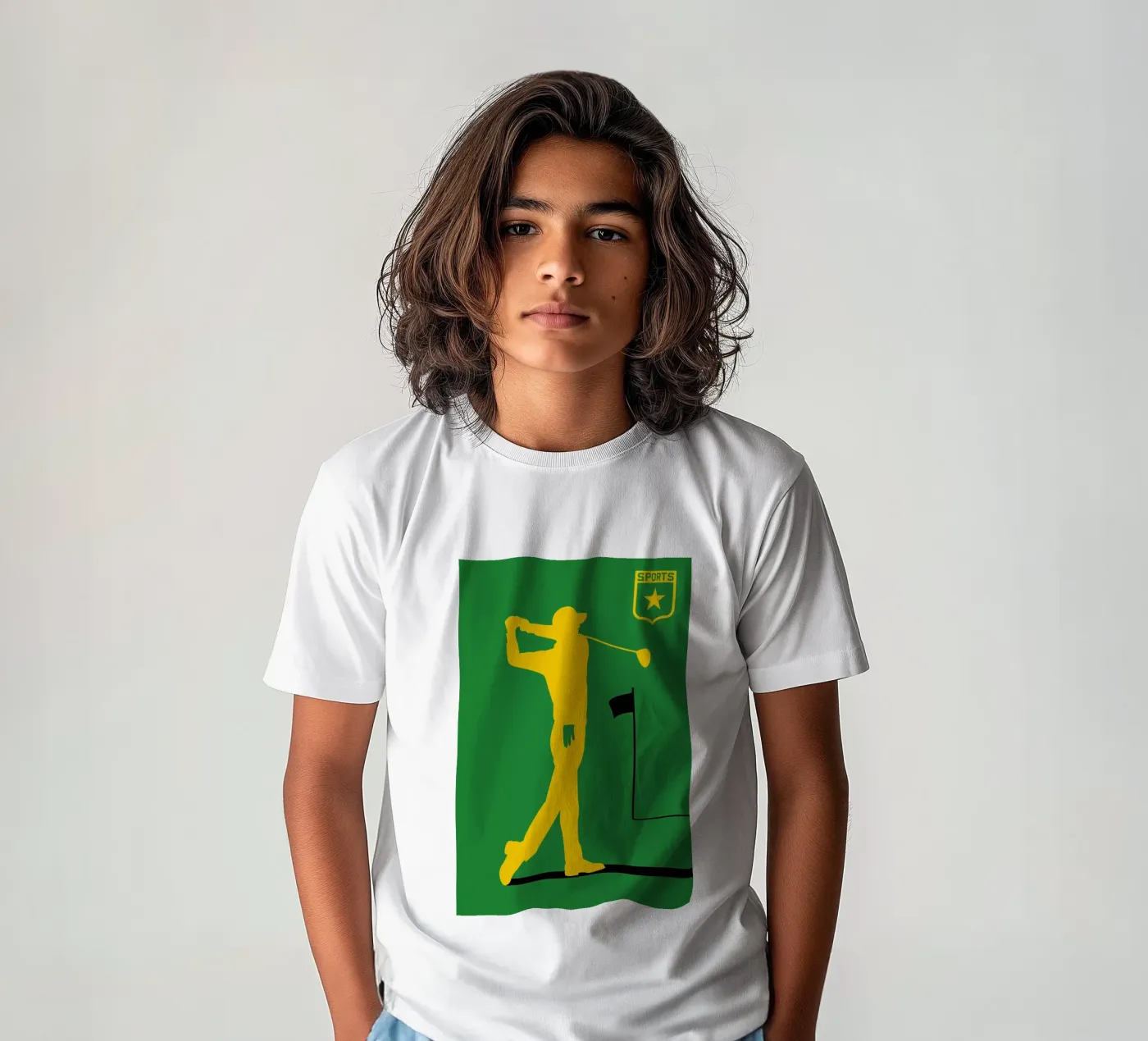Golf t-shirt bambini da Bo Lundberg