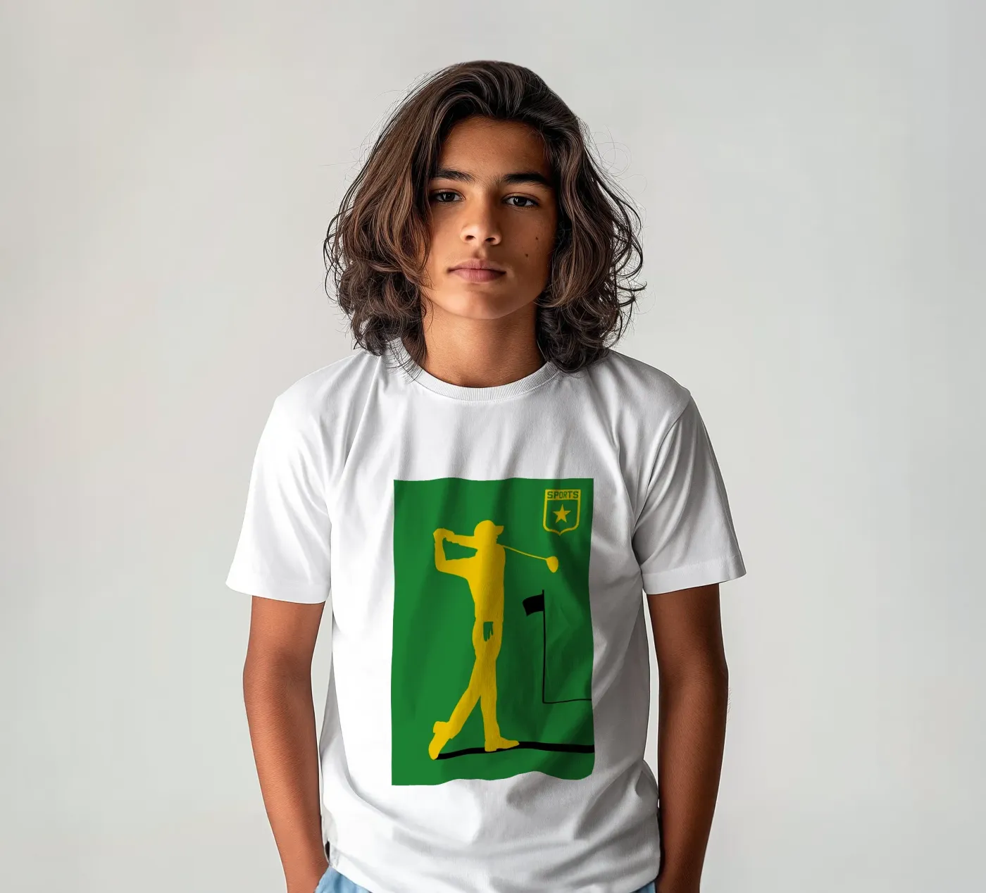 Golf t-shirt bambini da Bo Lundberg