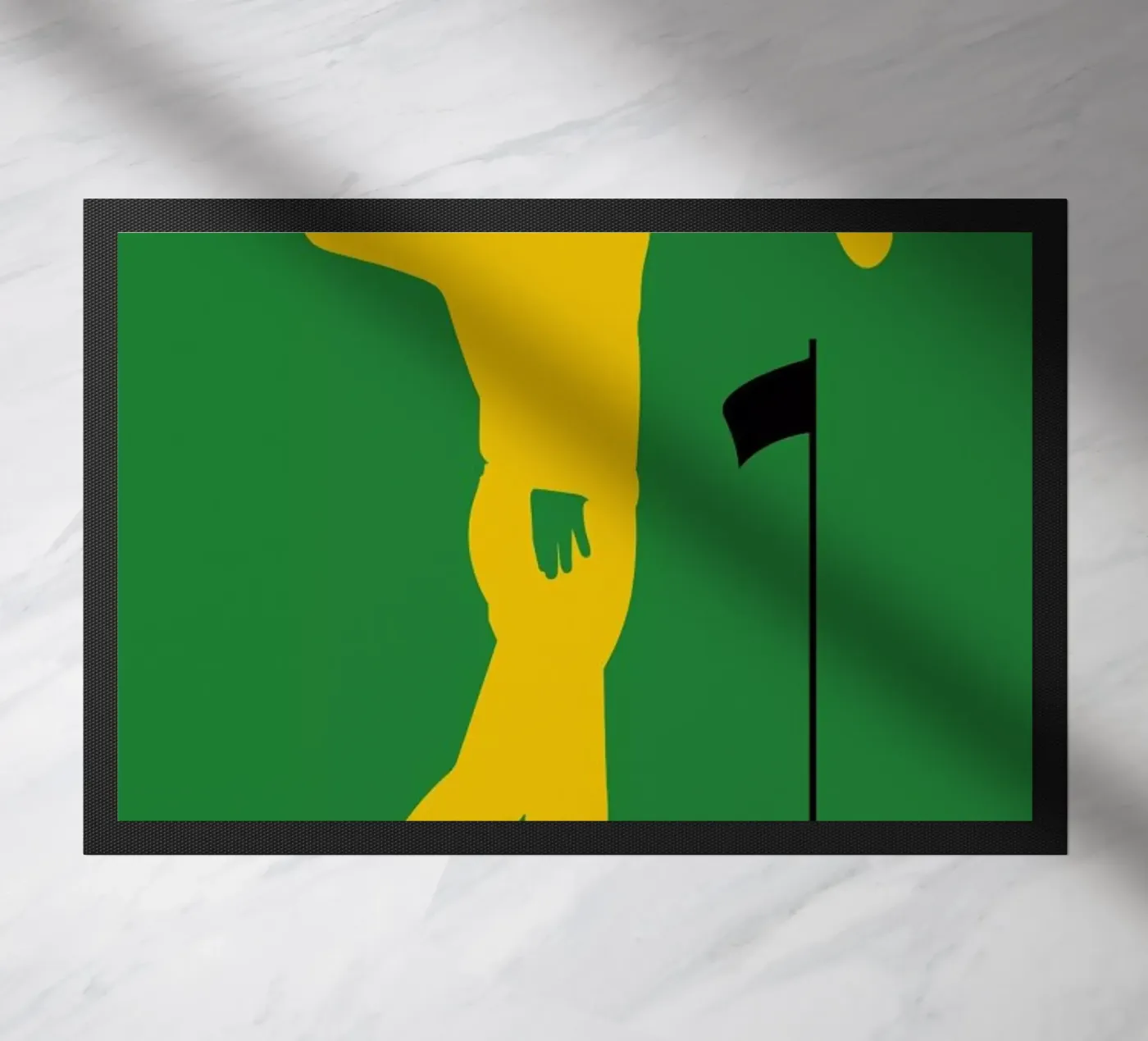 Golf deurmat van Bo Lundberg