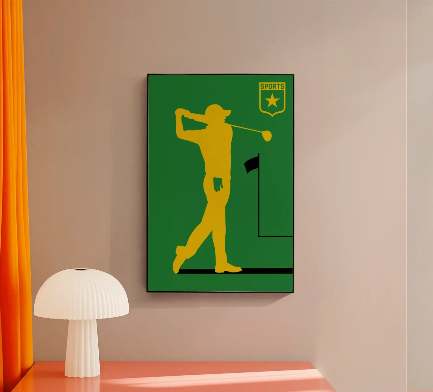 Golf plexiglass da Bo Lundberg