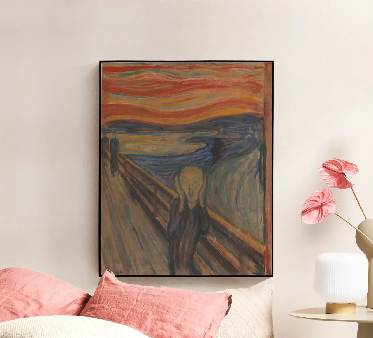 Edvard Munch - L'urlo (I) plexiglass da Timeless Artworks